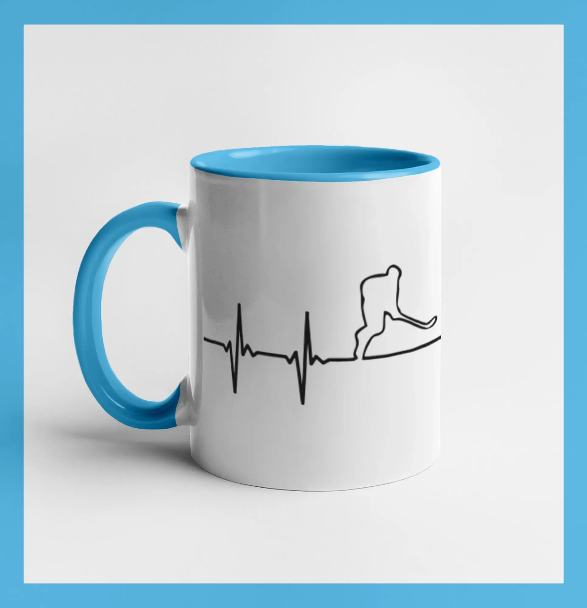Hokejový hráč EKG