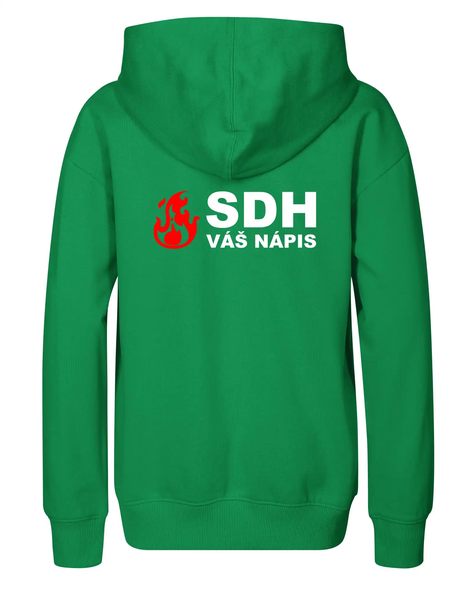 SDH nápis (oheň, firesport, název sboru - vlastní nápis)