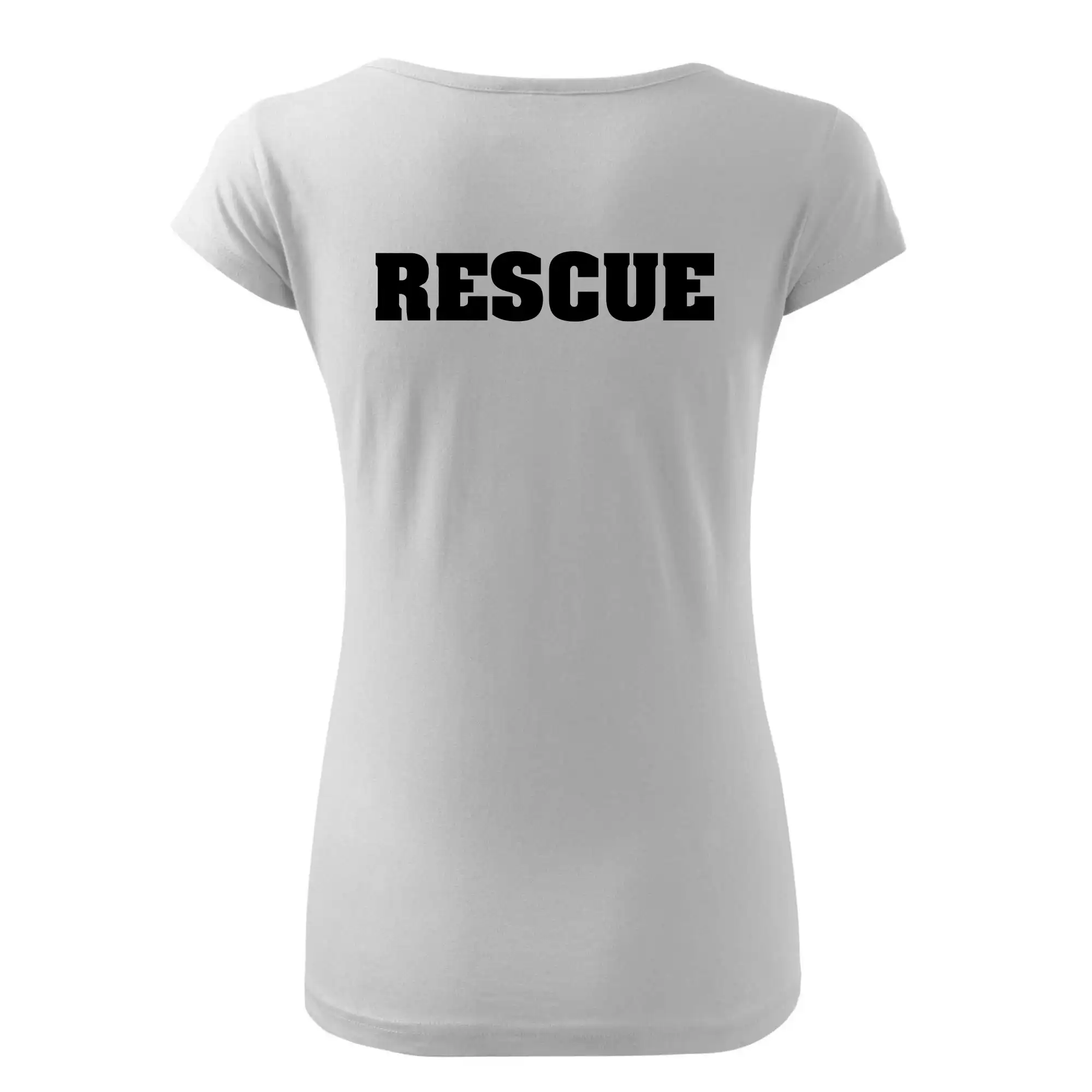 Rescue - Hvězda na prsu +  nápis na zádech