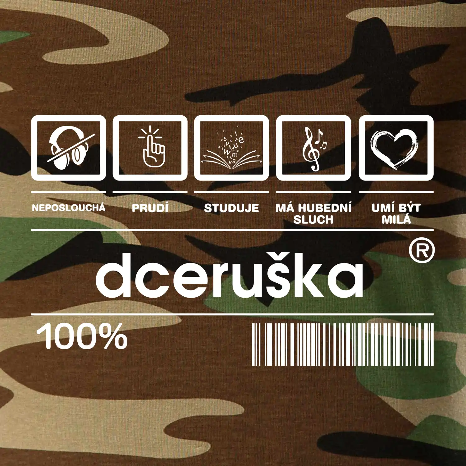 Čárový kód - Dceruška