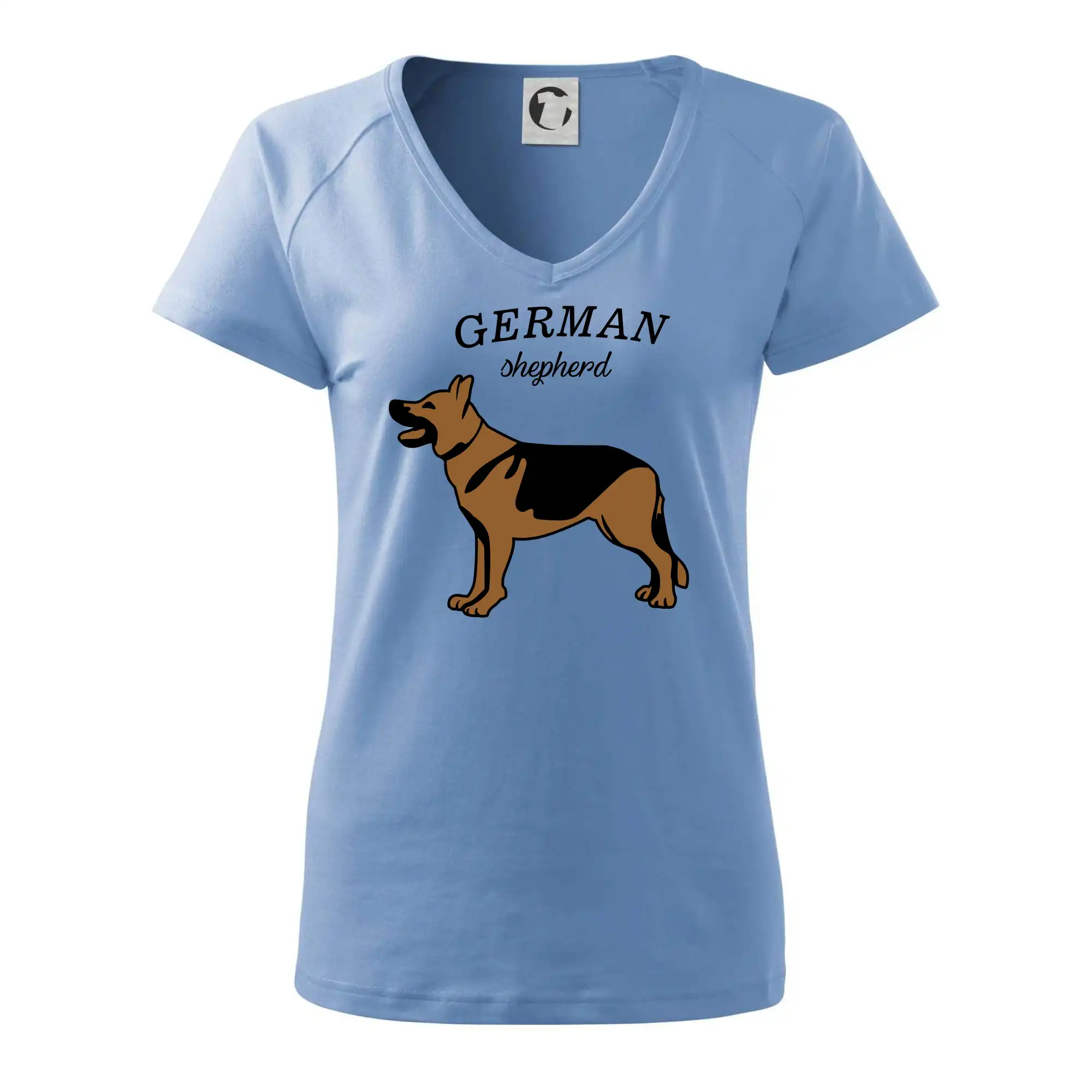 Německý ovčák - hnědý s nápisem