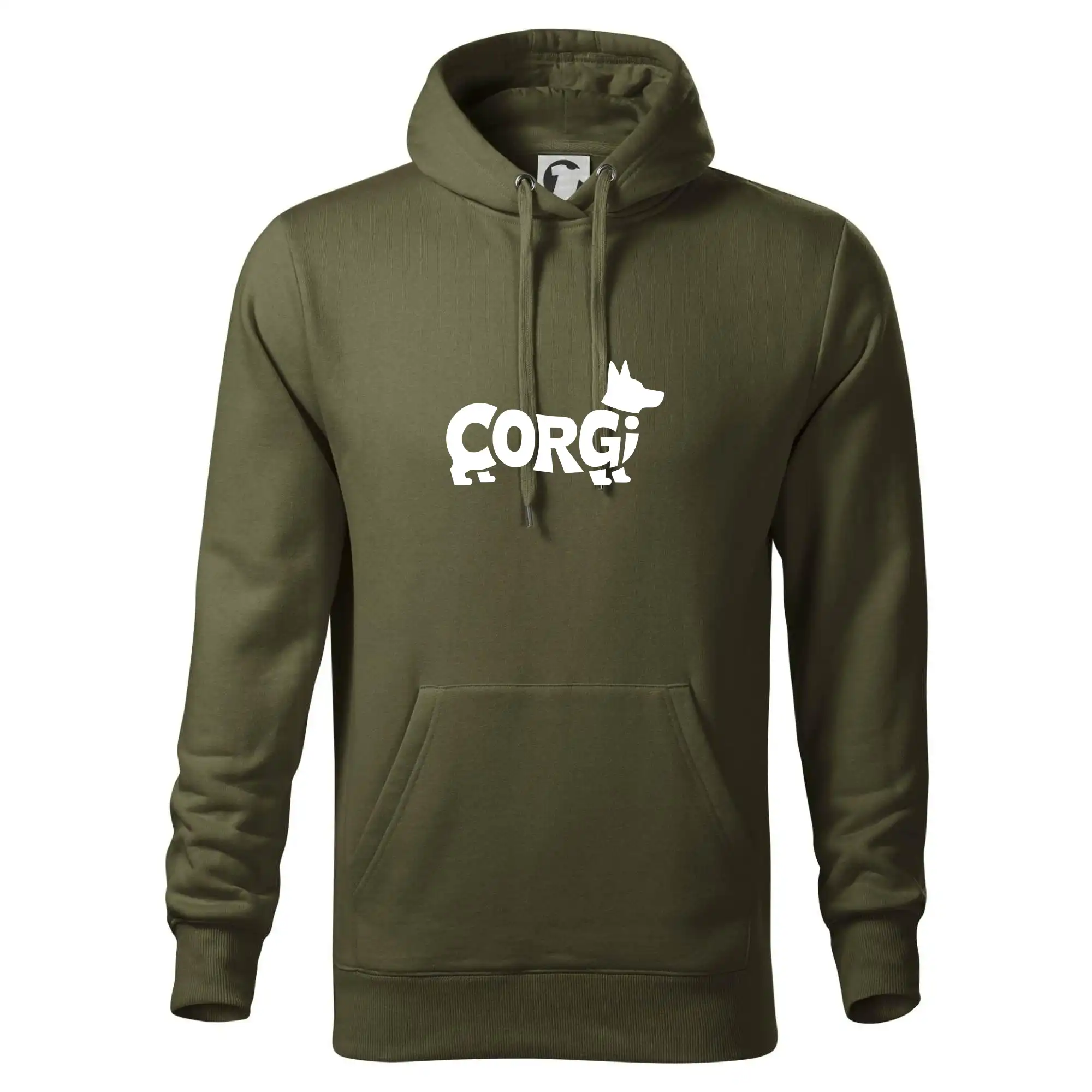 Corgi nápis v těle