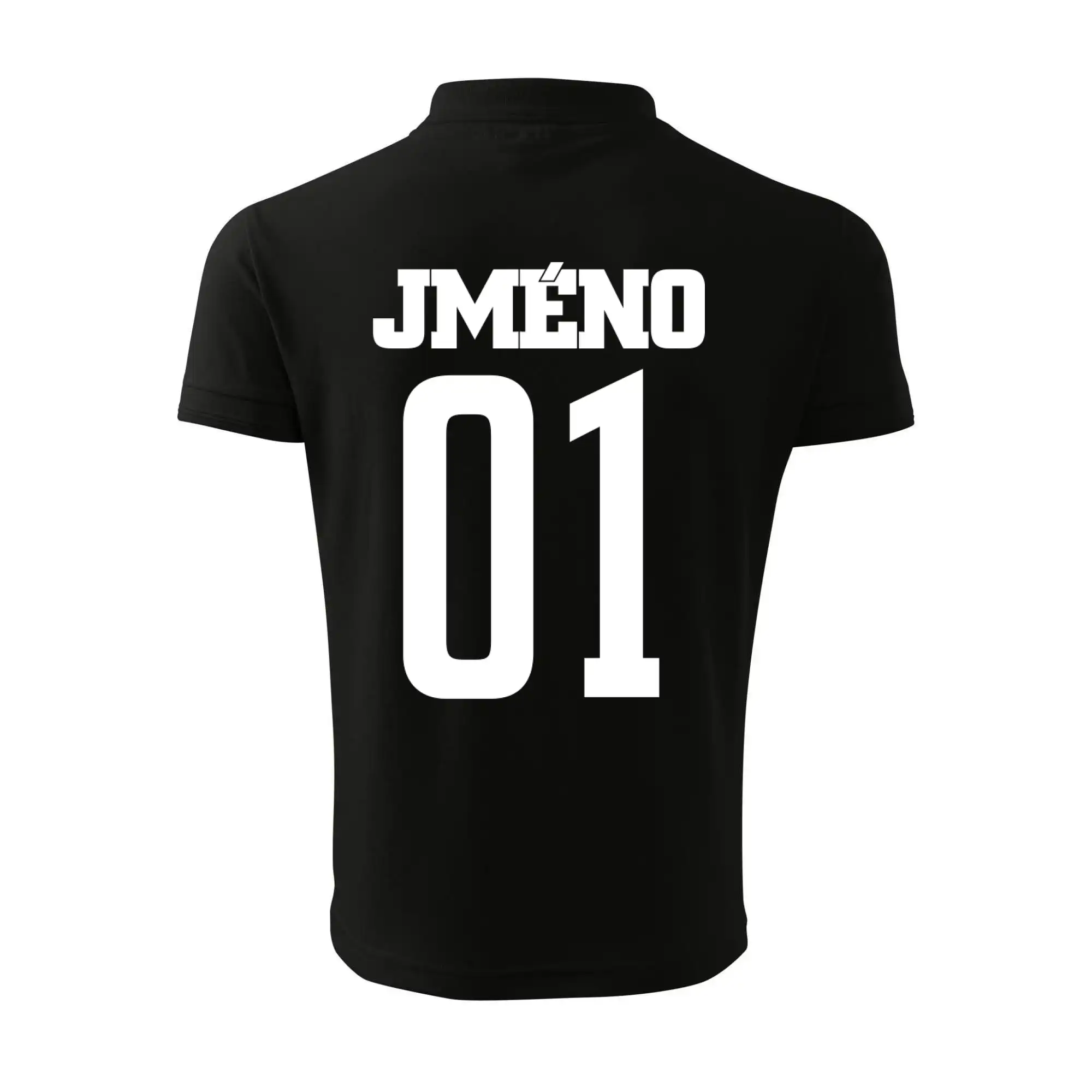 Fotbalový dres - vlastní jméno a číslo