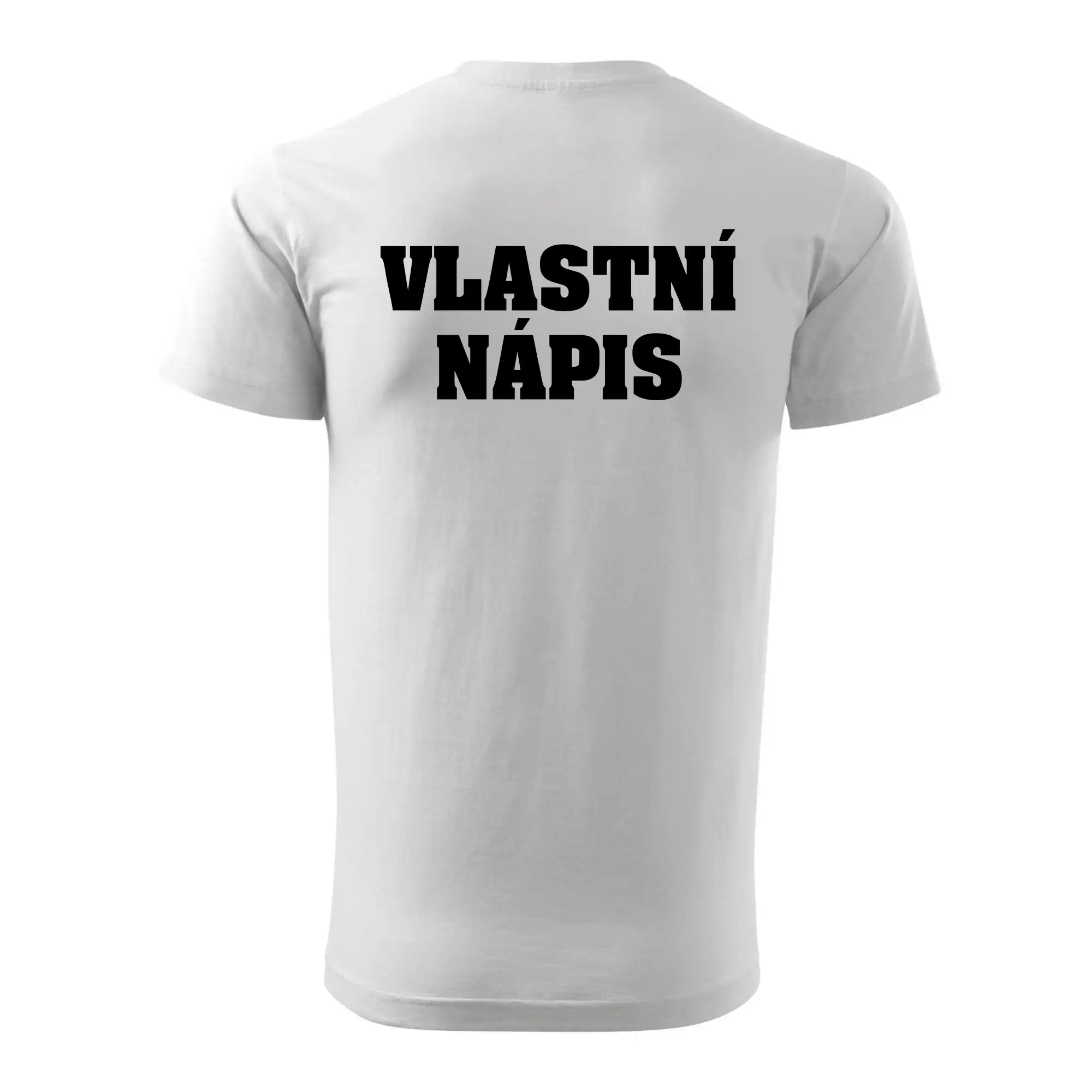 Hvězda života - vlastní nápis vpředu a vzadu