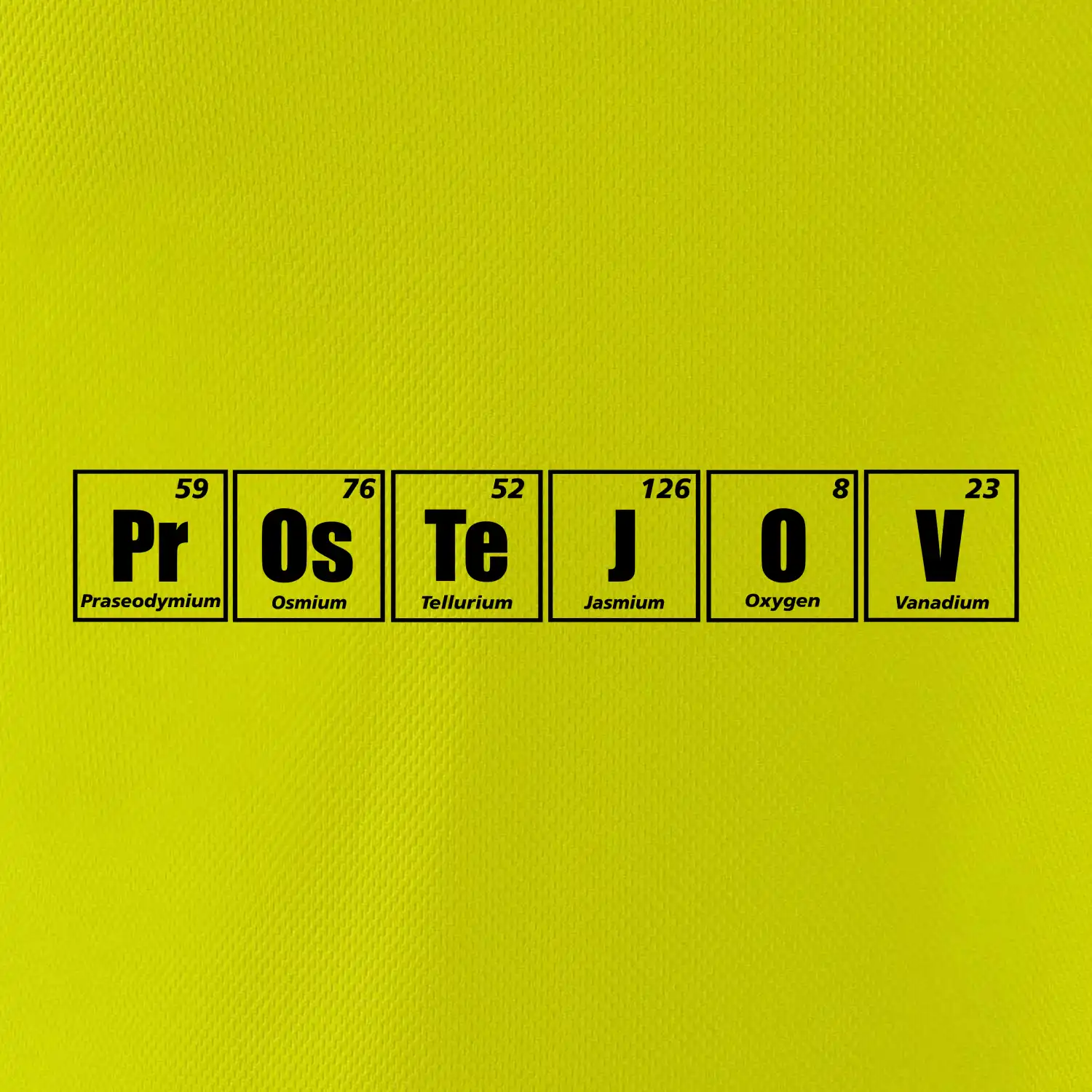 Periodická tabulka Prostějov