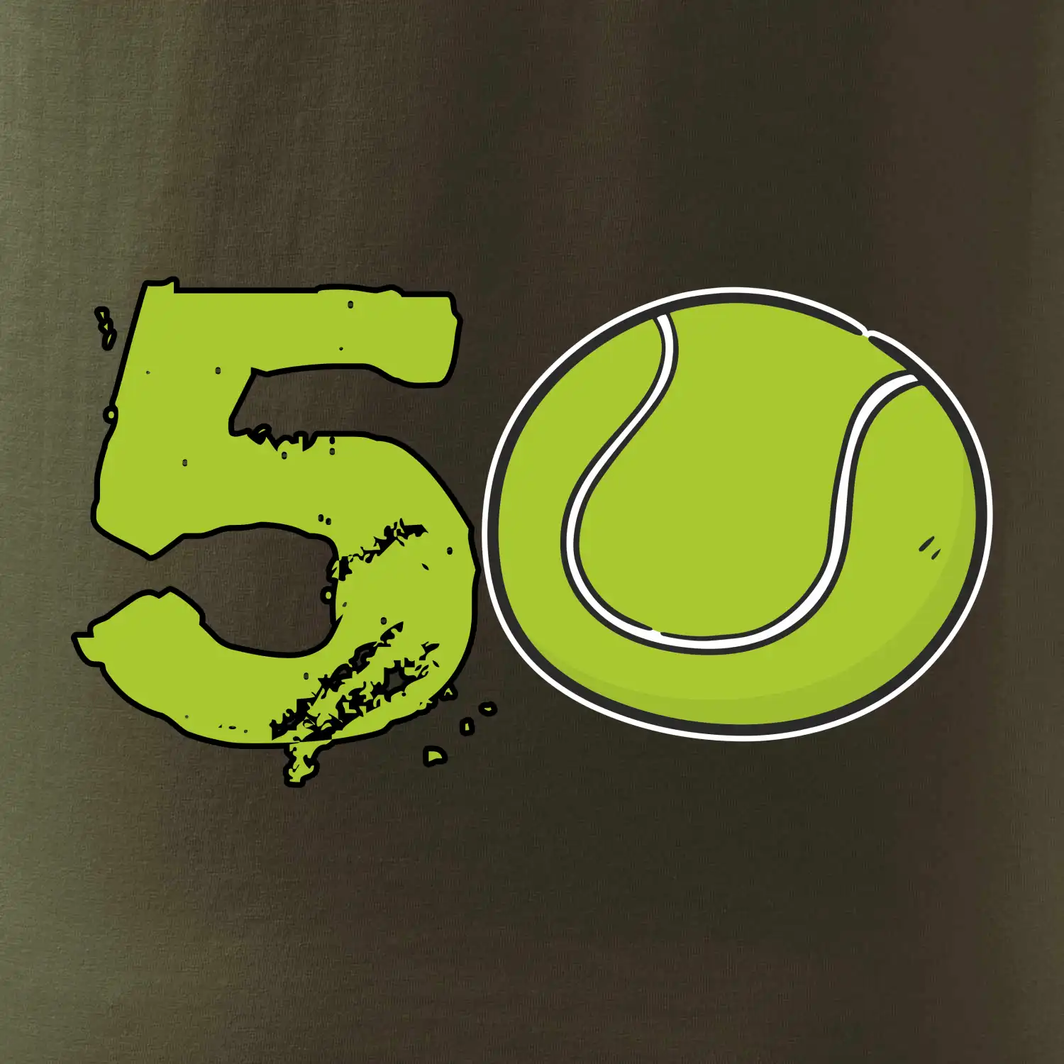 Tenis kulaté narozeniny 50
