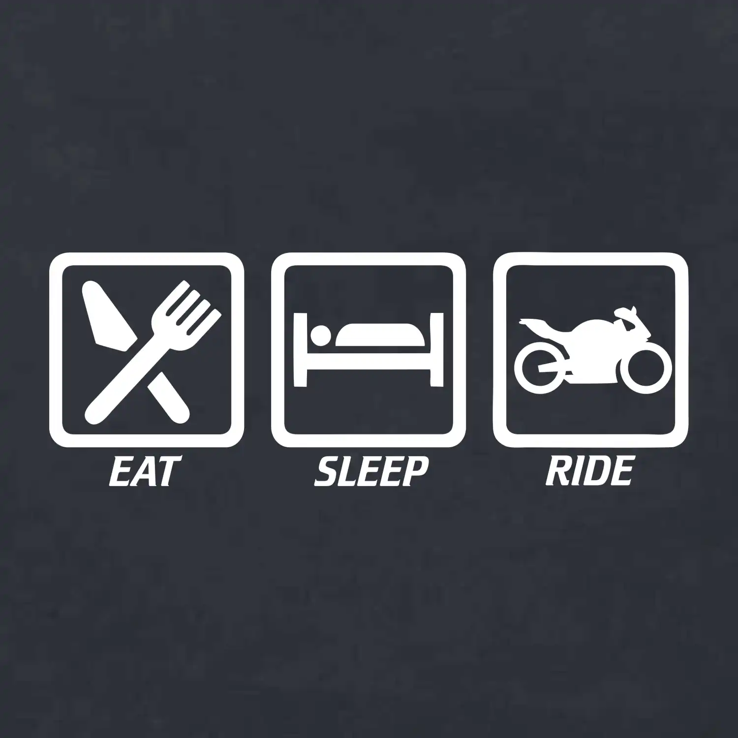 Eat sleep ride - silnice