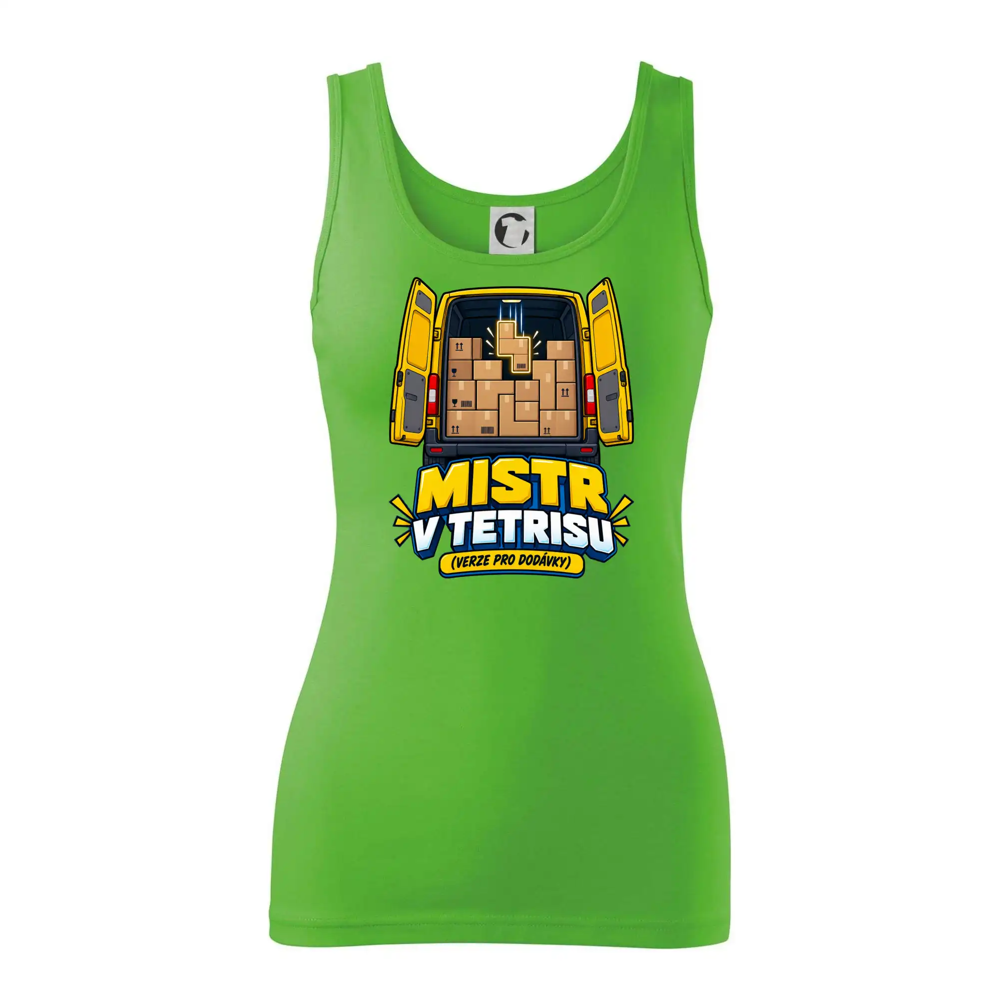 Mistr v tetrisu pro dodávky