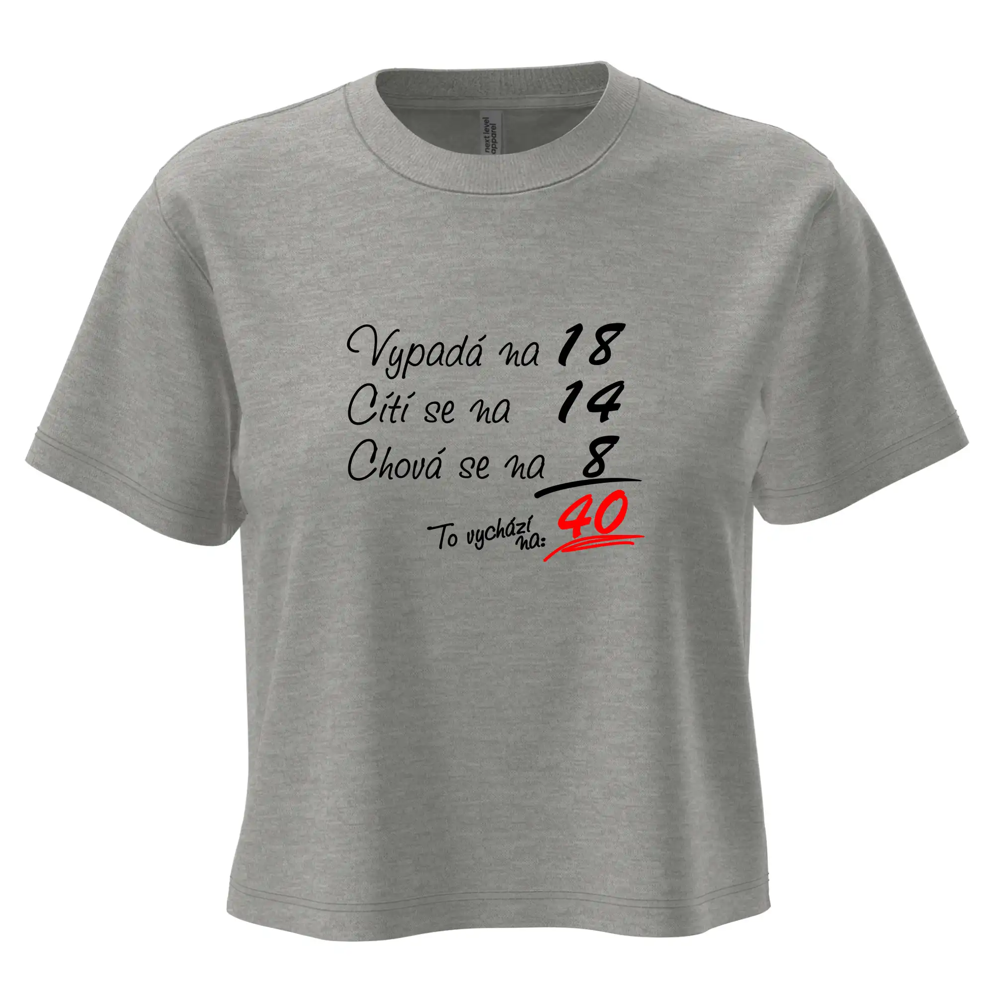 Vypadá, cítí se, chová se - 40 let