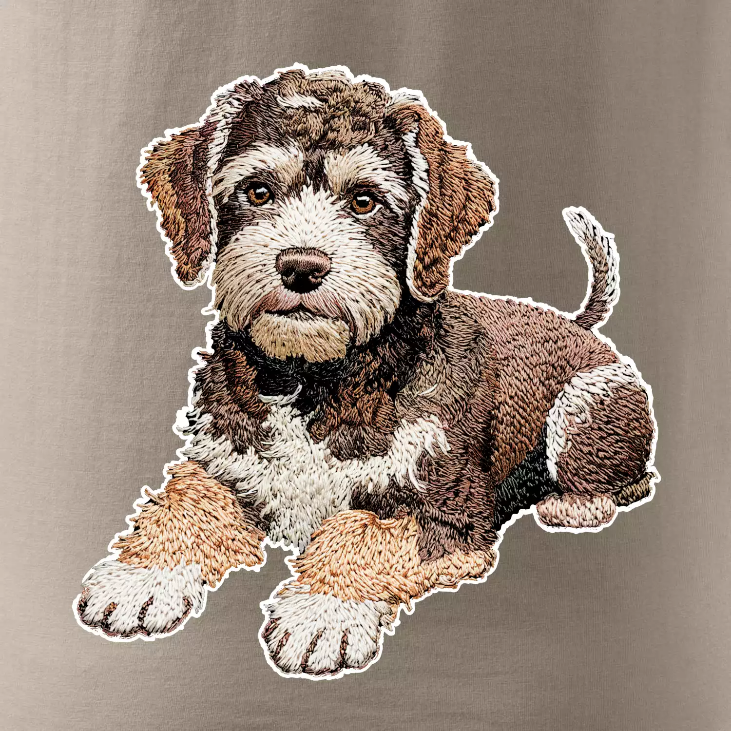 Lagotto romagnolo vyšívaný velký