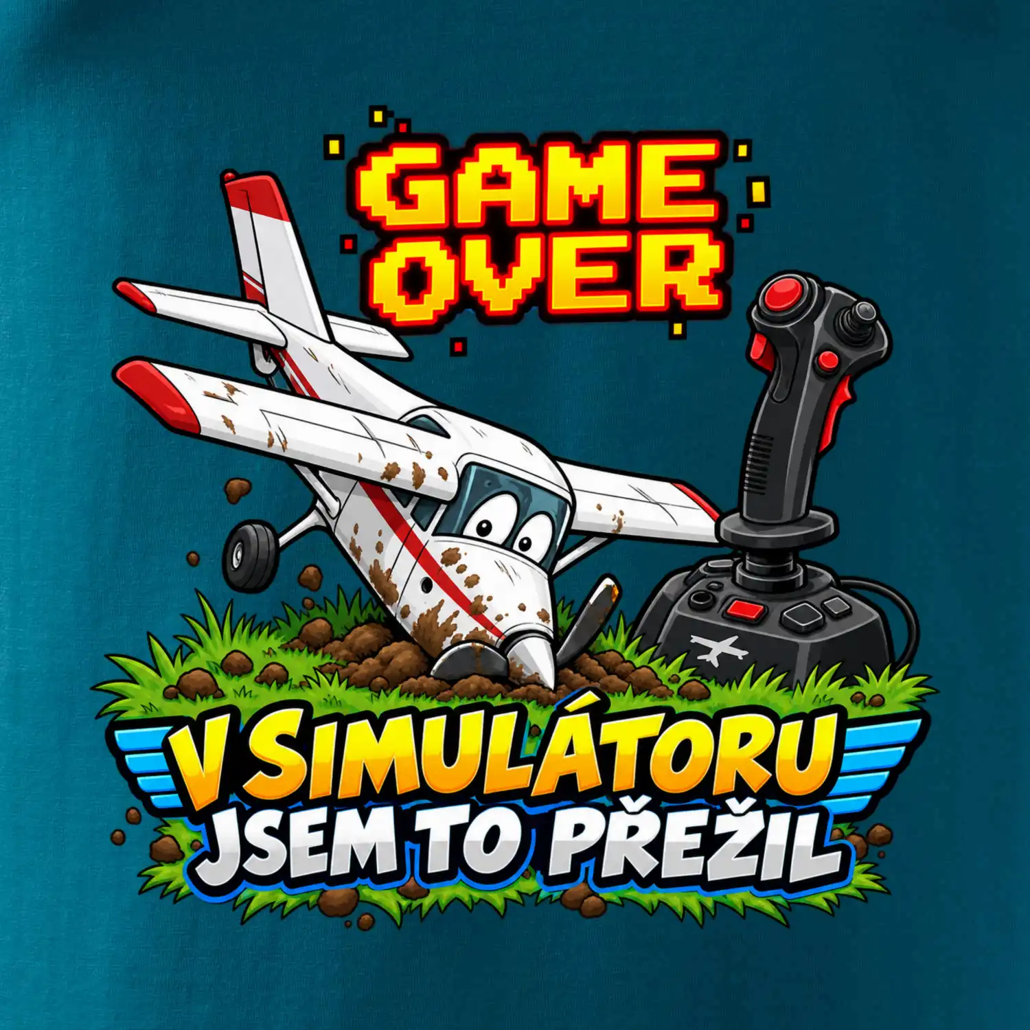 V simulátoru jsem to přežil