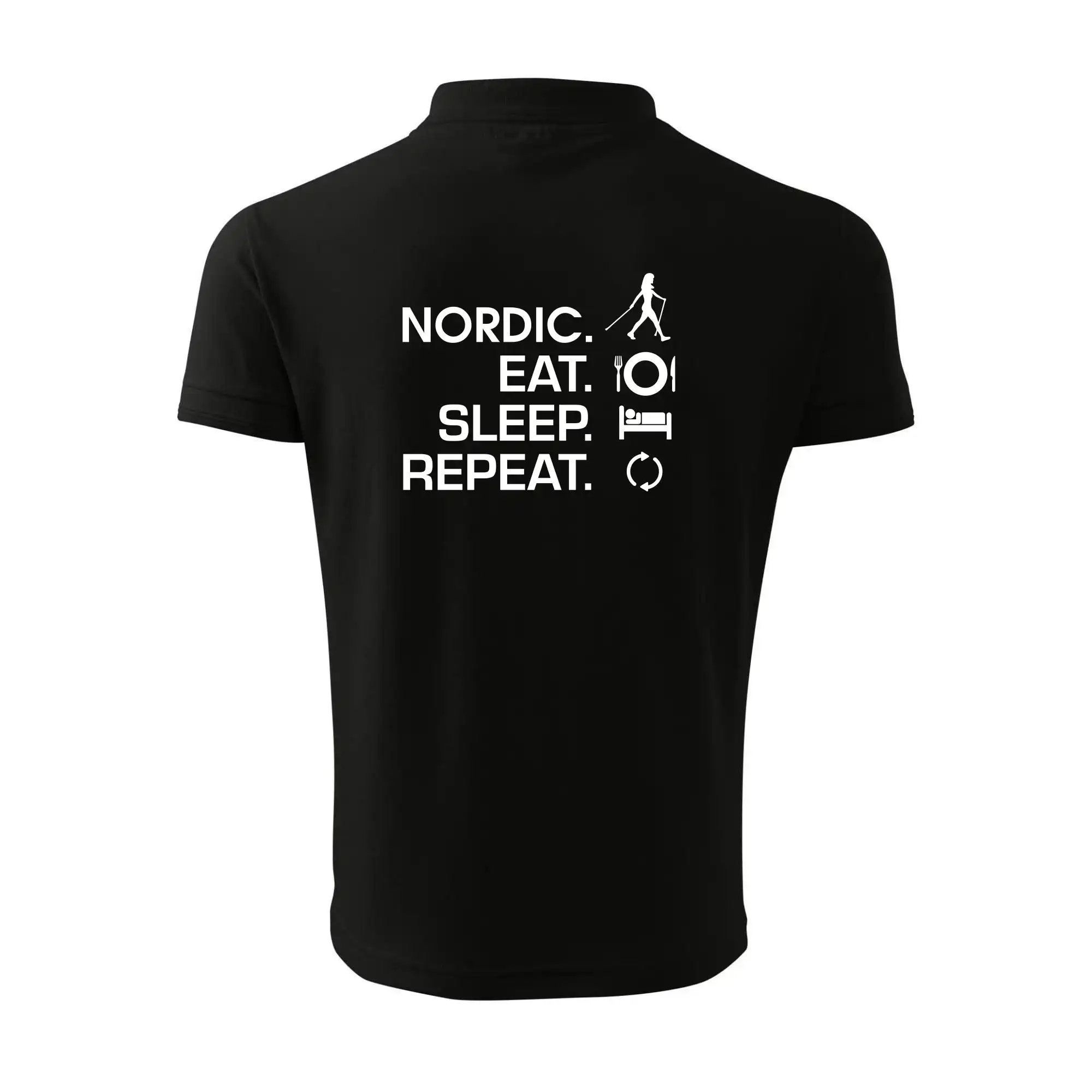 Nordic walking eat sleep