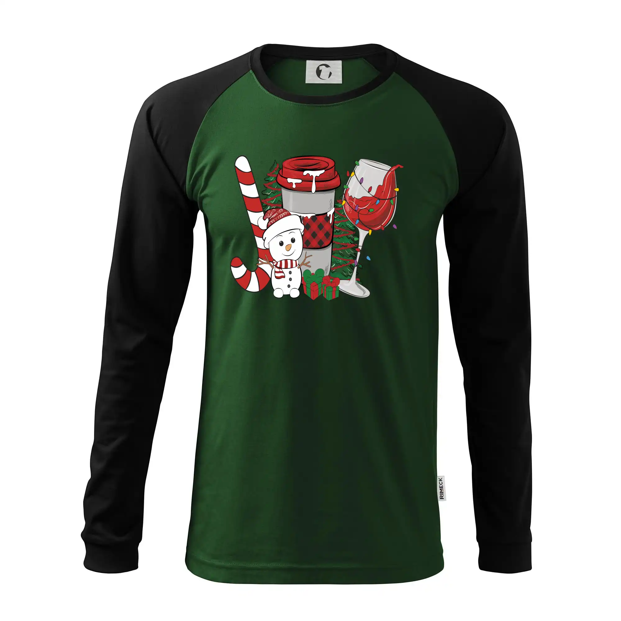 Vánoce, víno a sněhulák