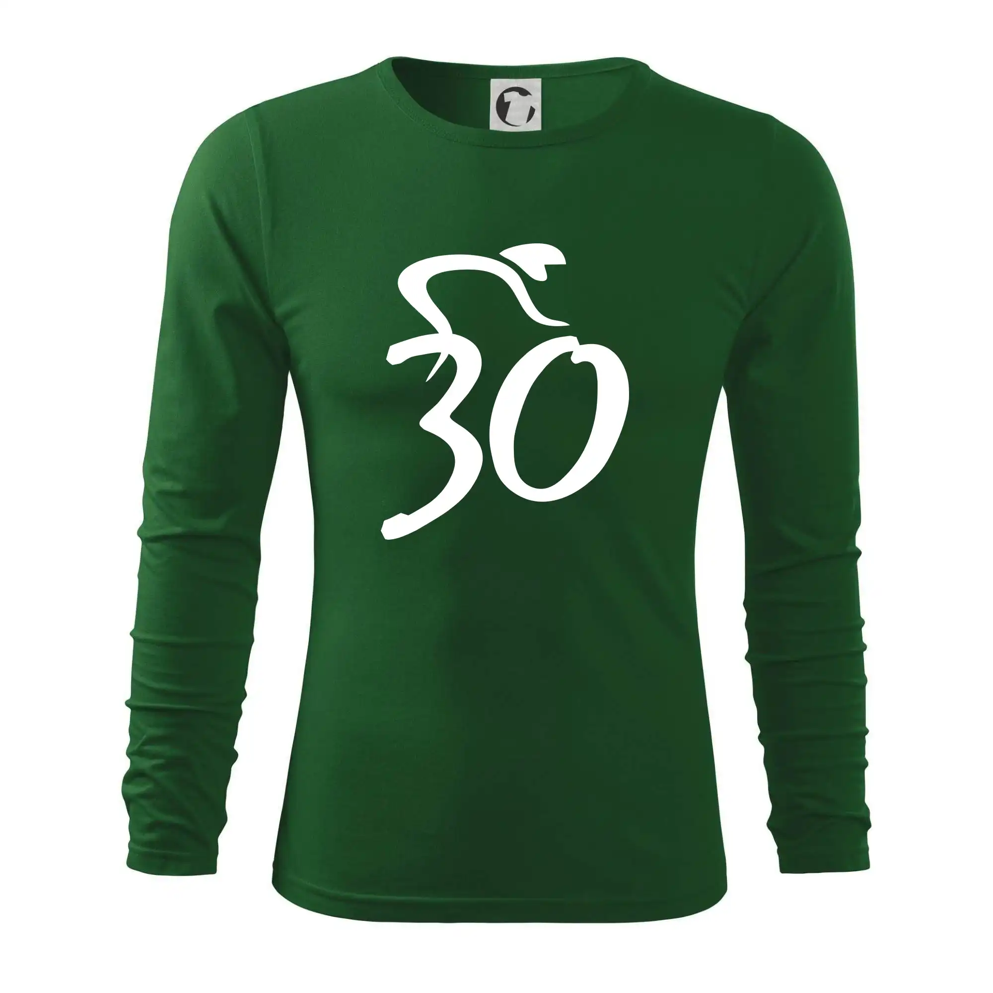 Cyklista slaví třicítku (30)