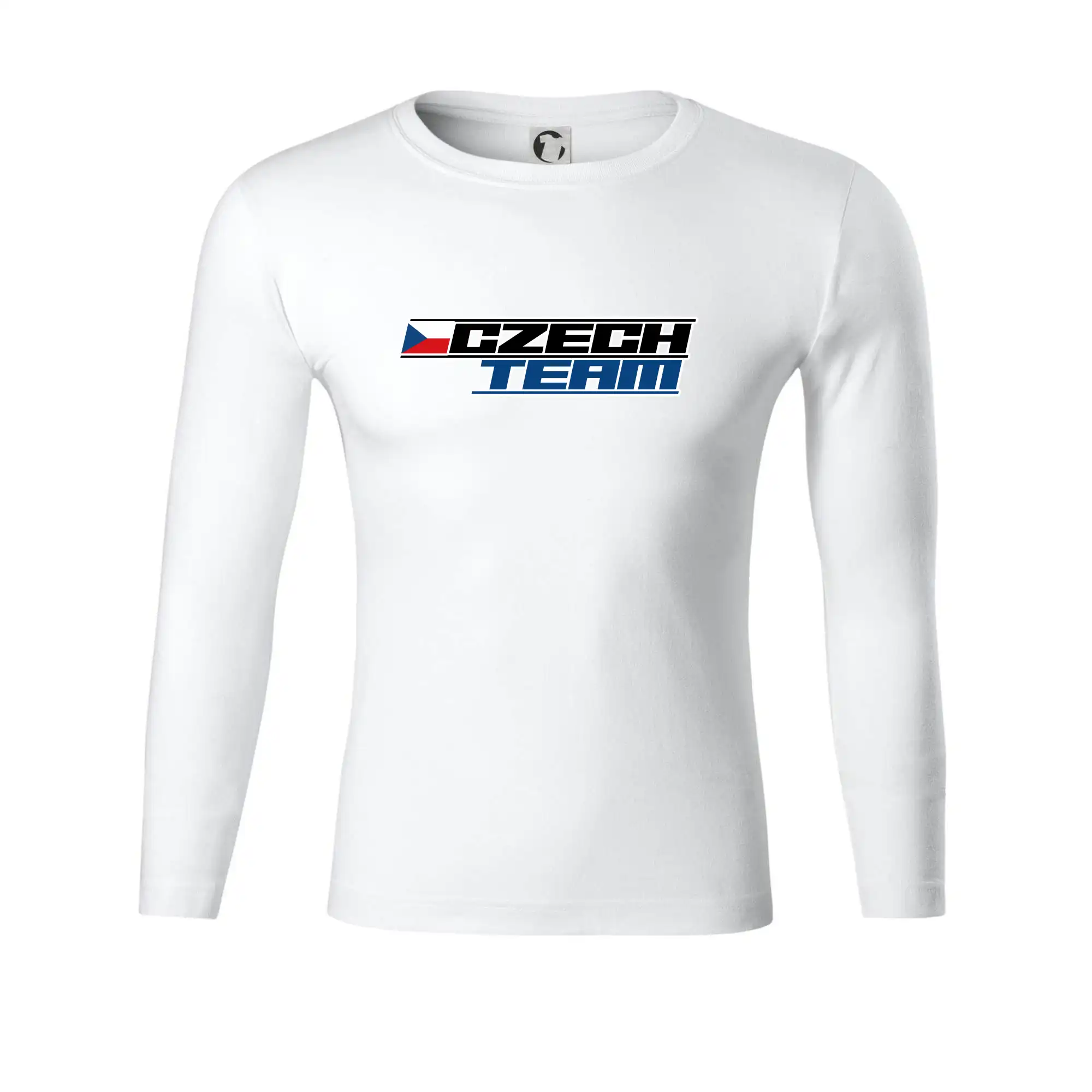 Czech team s vlajkou - Mistrovství světa v ledním hokeji 2025