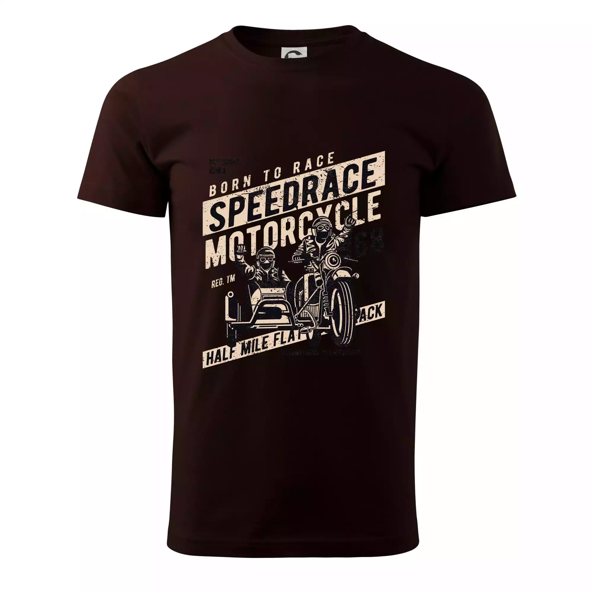 Speedrace motrcycle half mile