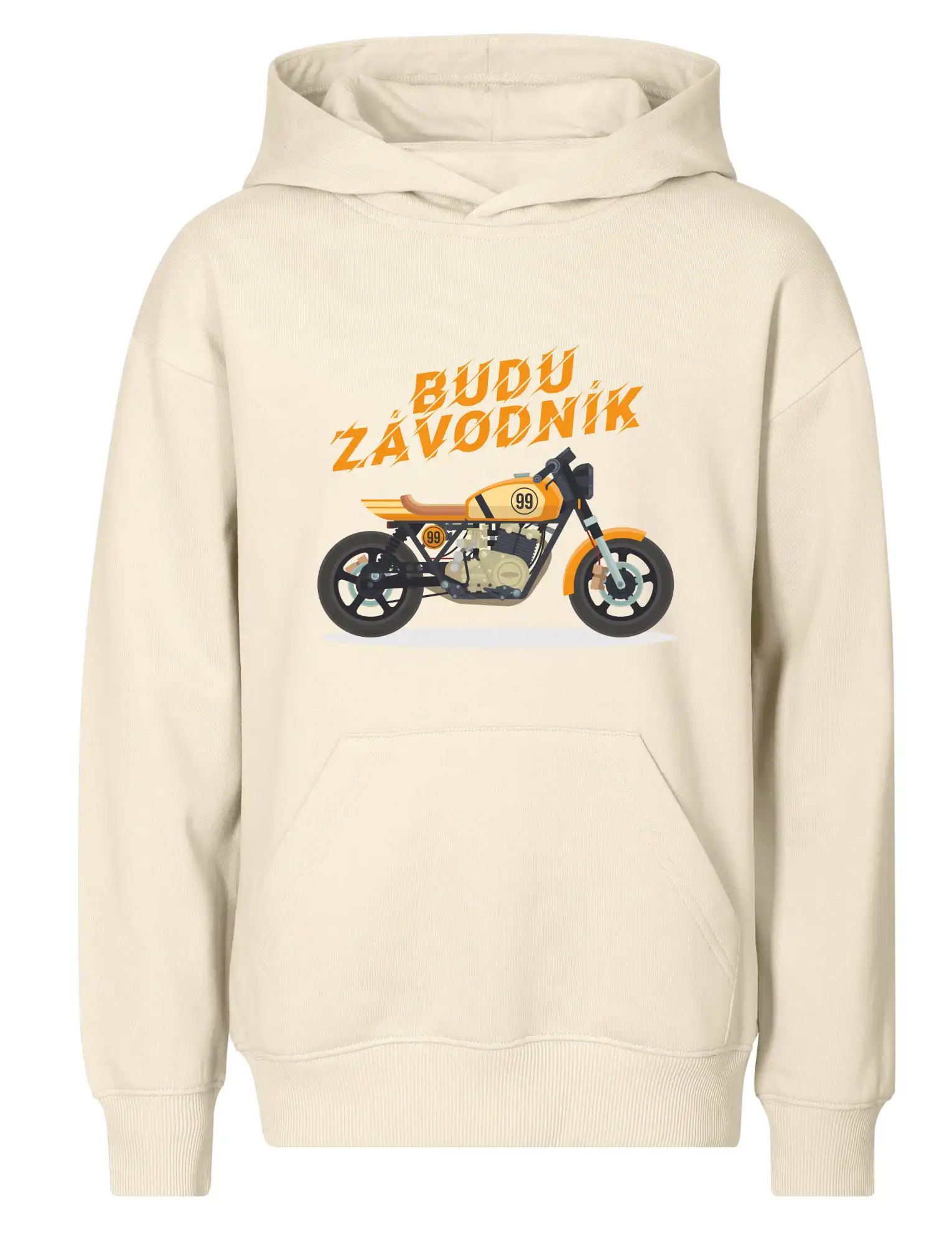 Budu závodník  žlutý cafe racer