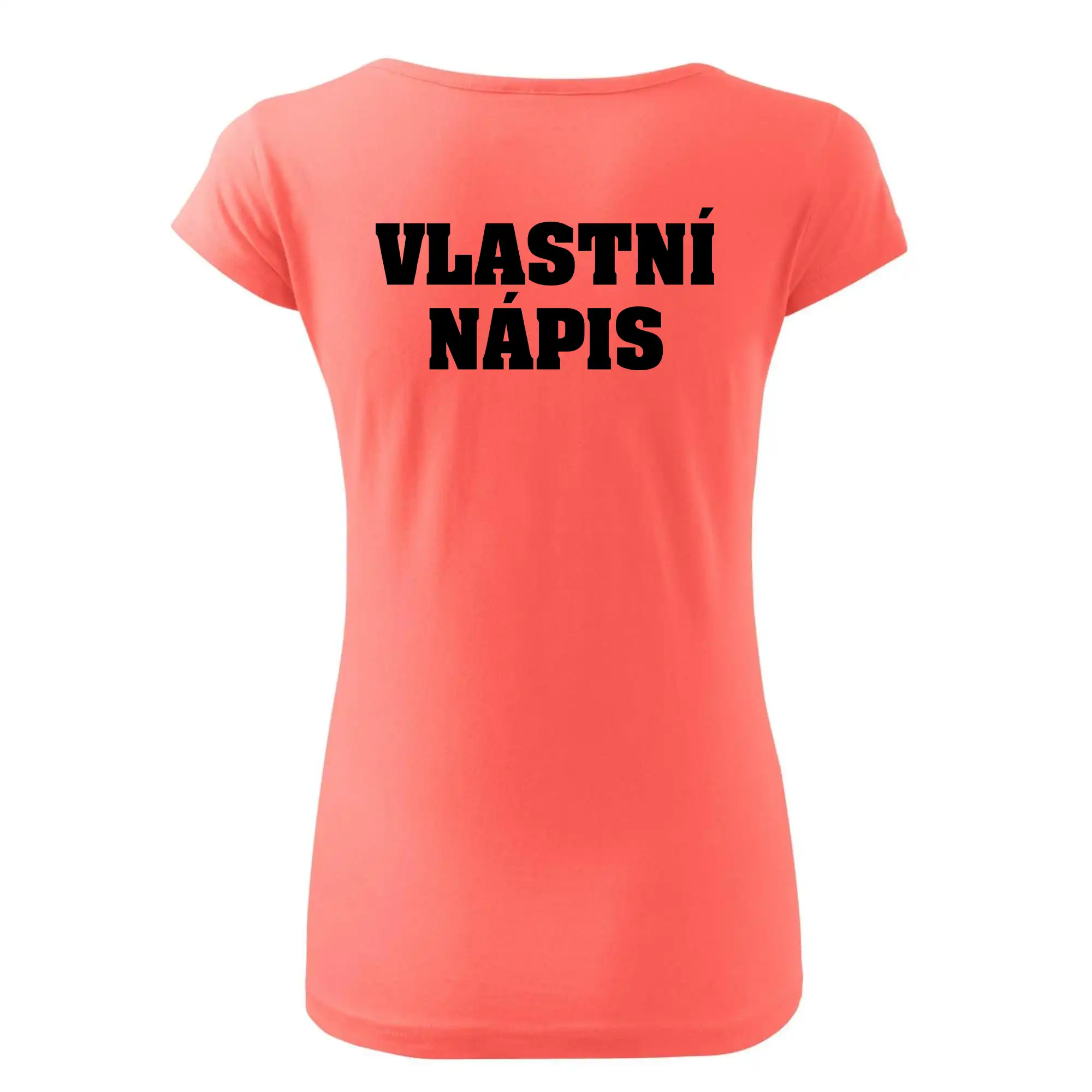Hvězda života - vlastní nápis vpředu a vzadu