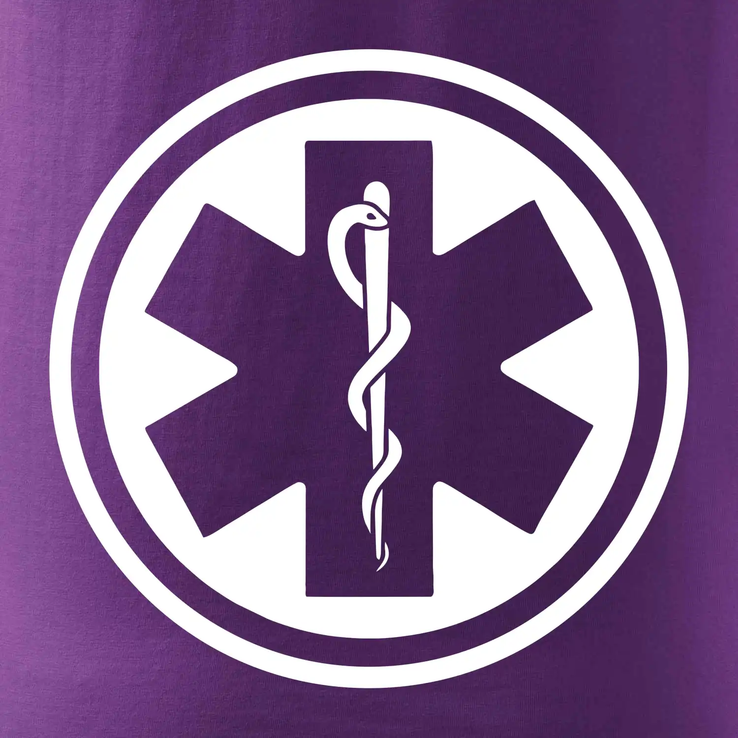 Rescue logo samostatné kulaté