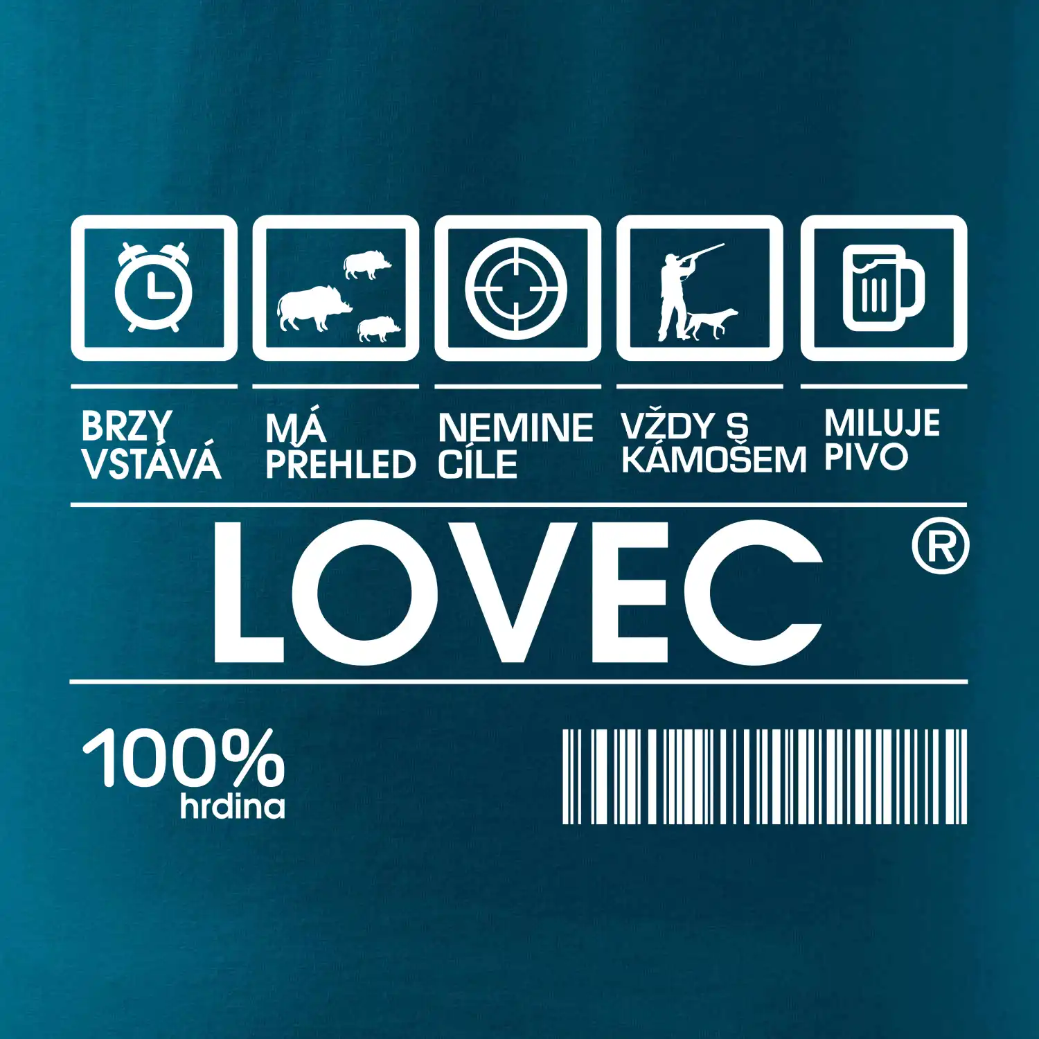 Čárový kód Lovec