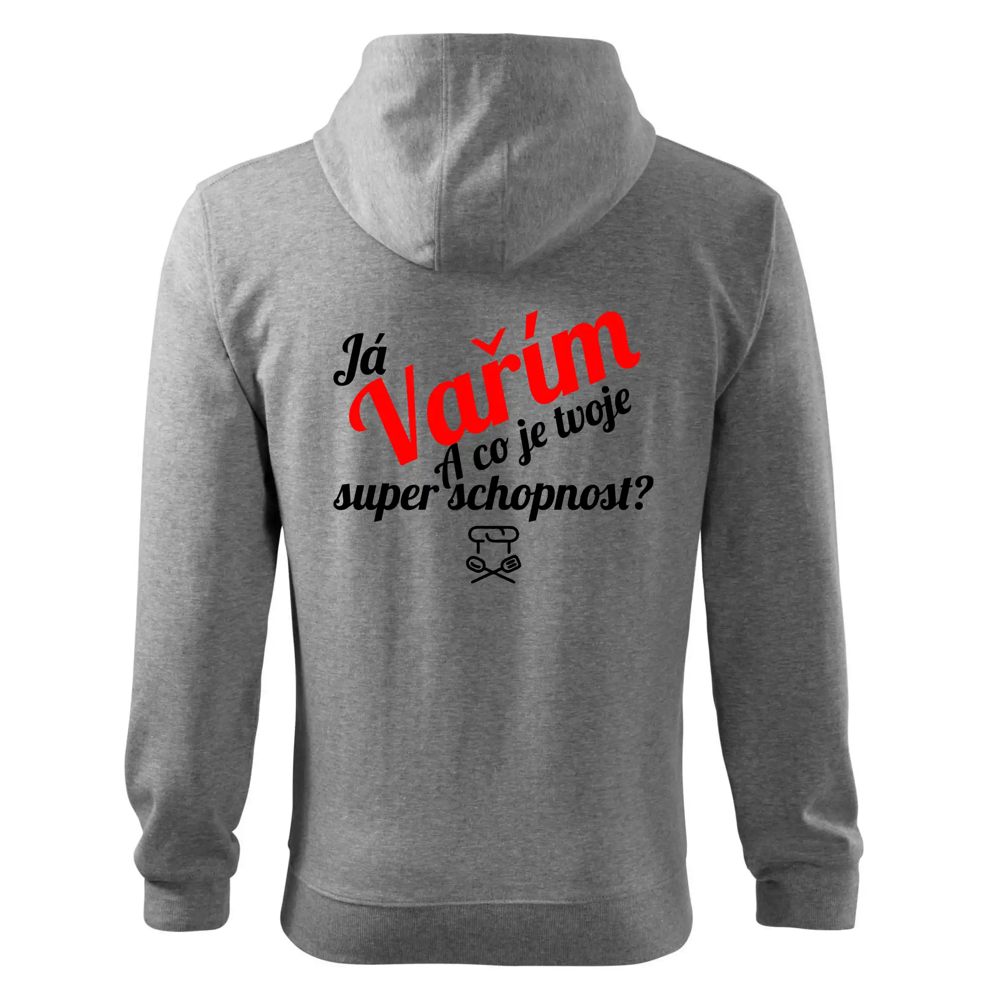 Já vařím - tvoje superschopnost? šikmý nápis