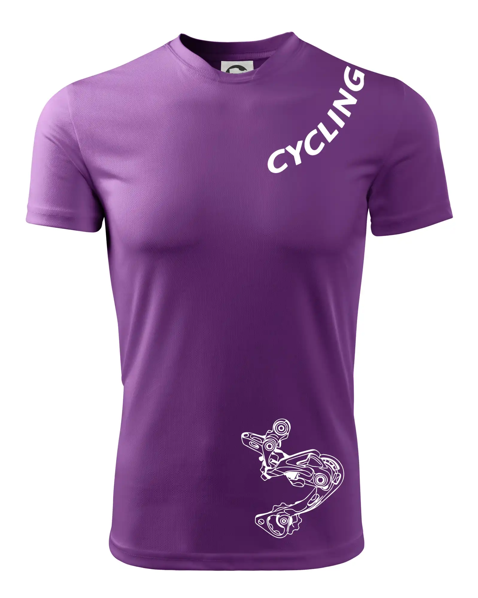 Cycling nápis šikmo