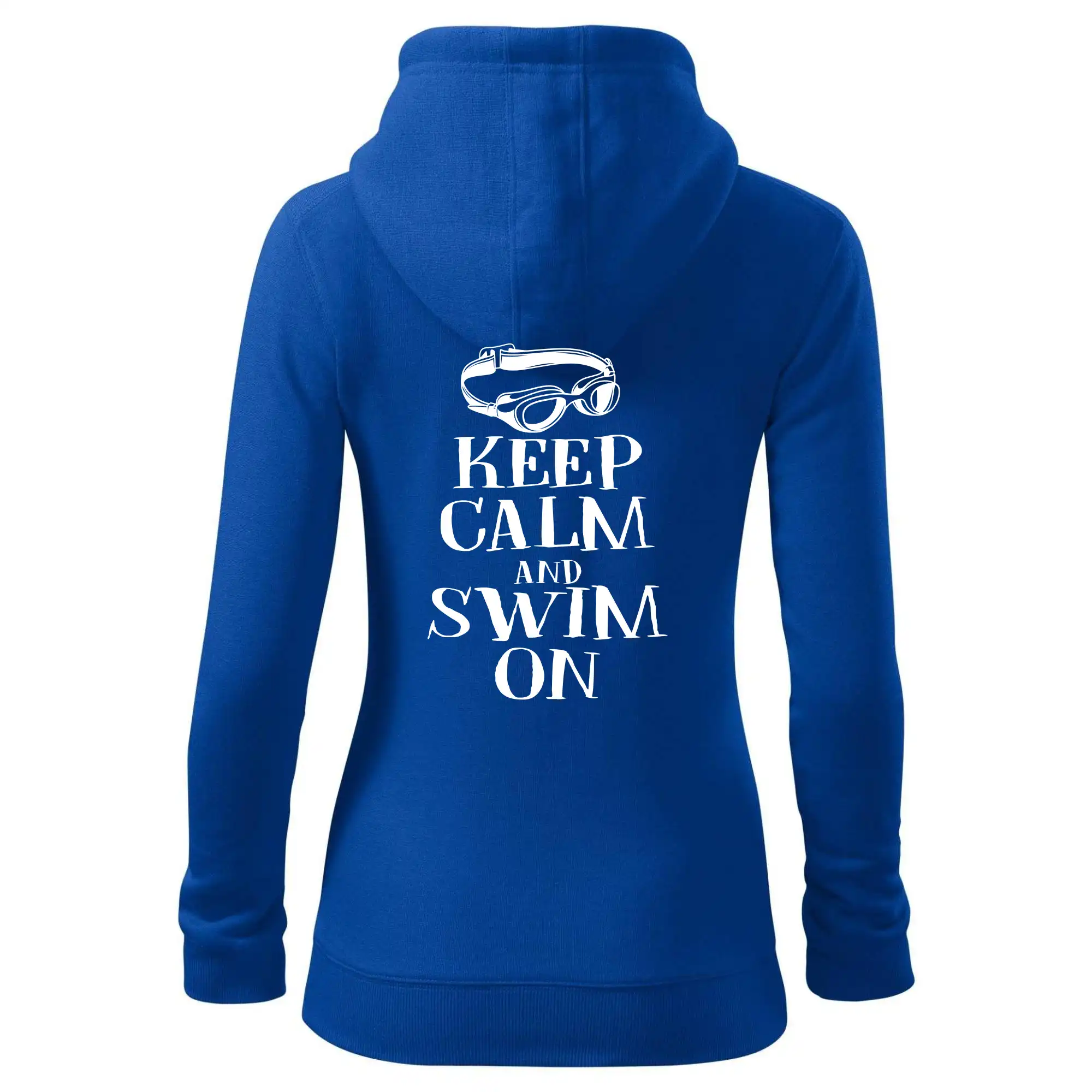 Keep calm and swim on