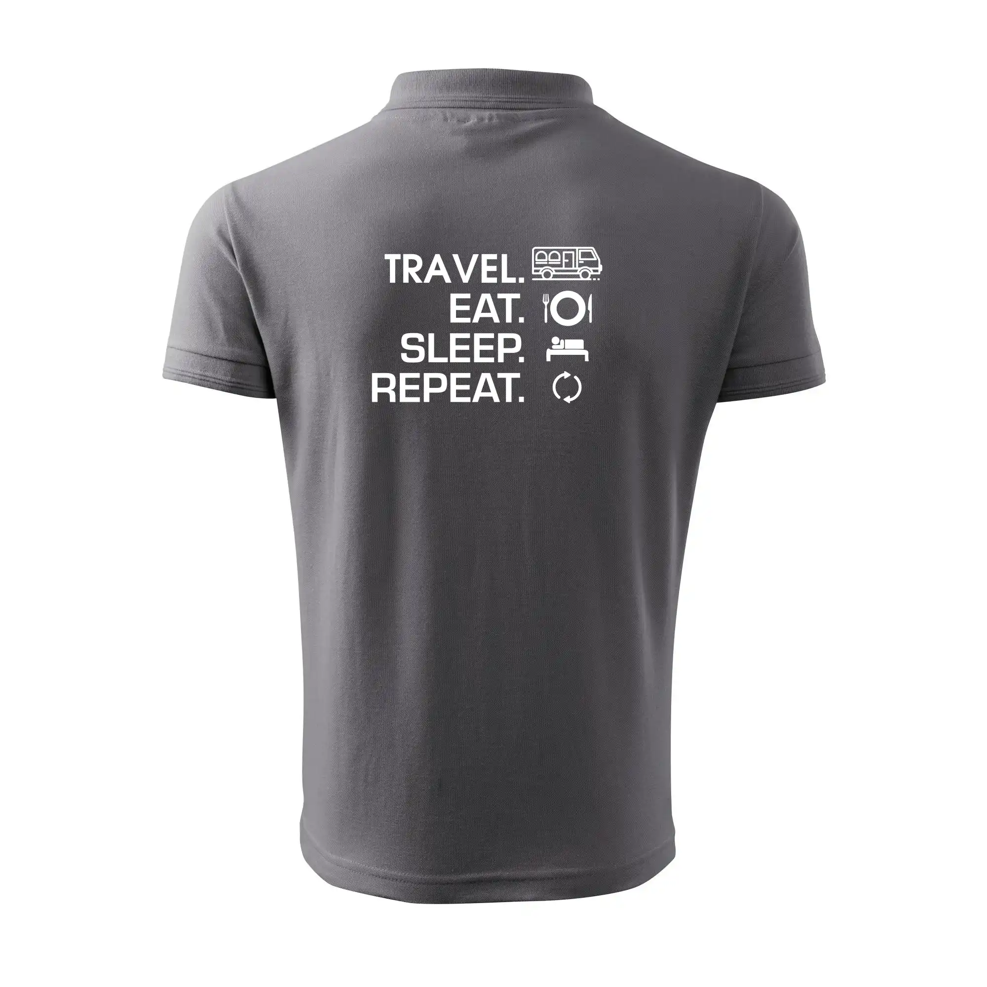 Eat sleep travel - Van