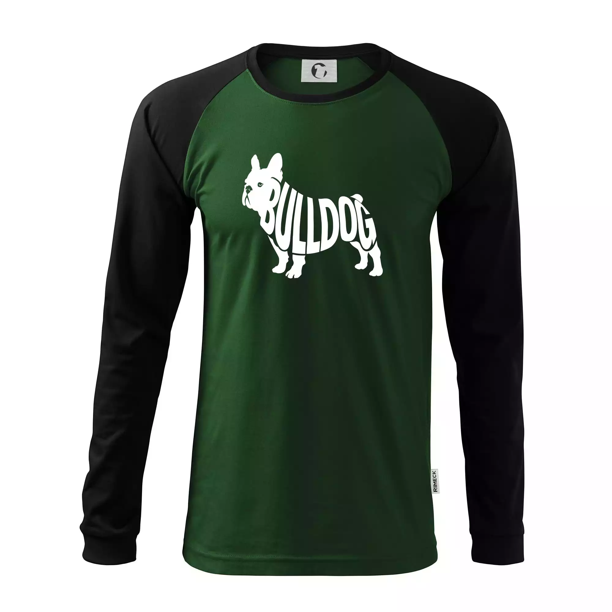 Bulldog  nápis v těle