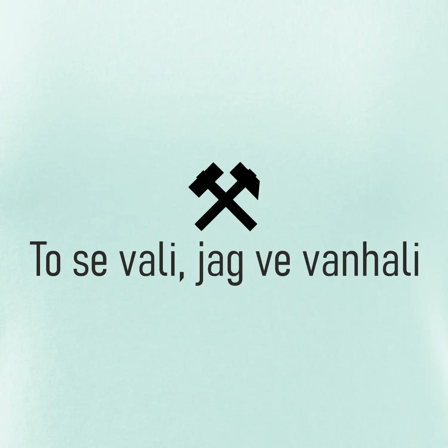 To se vali, jag ve vanhali