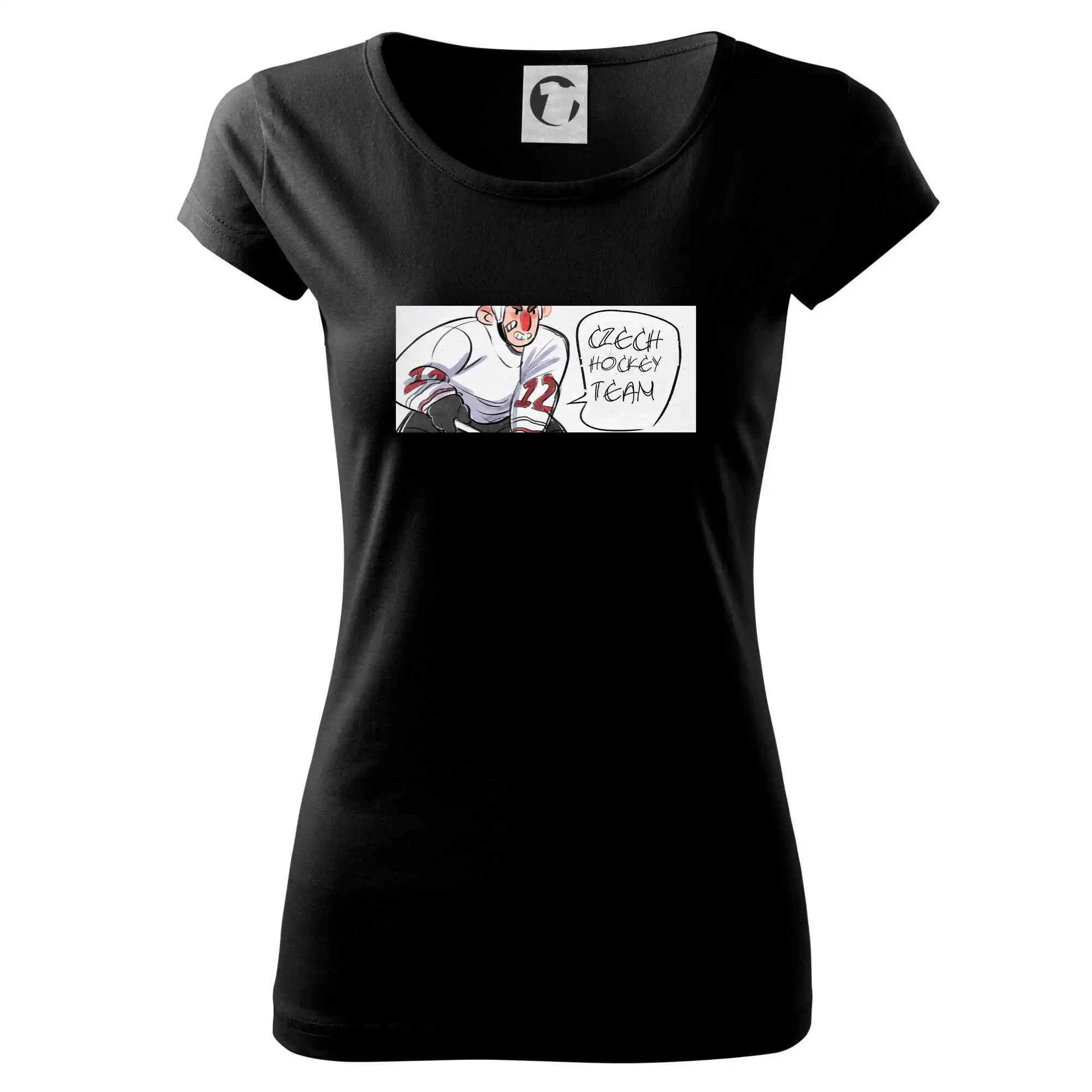 Czech hockey team animovaná postava