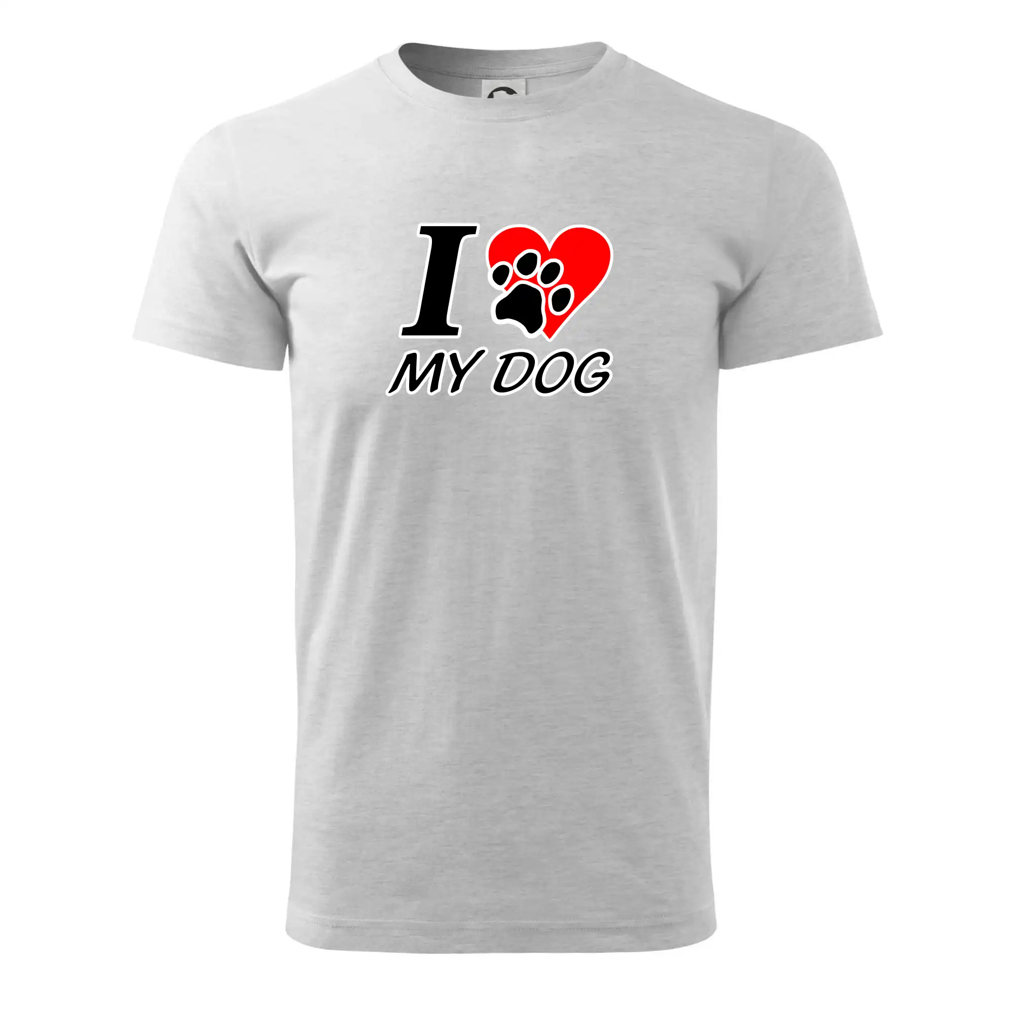 I love my dog - nápis