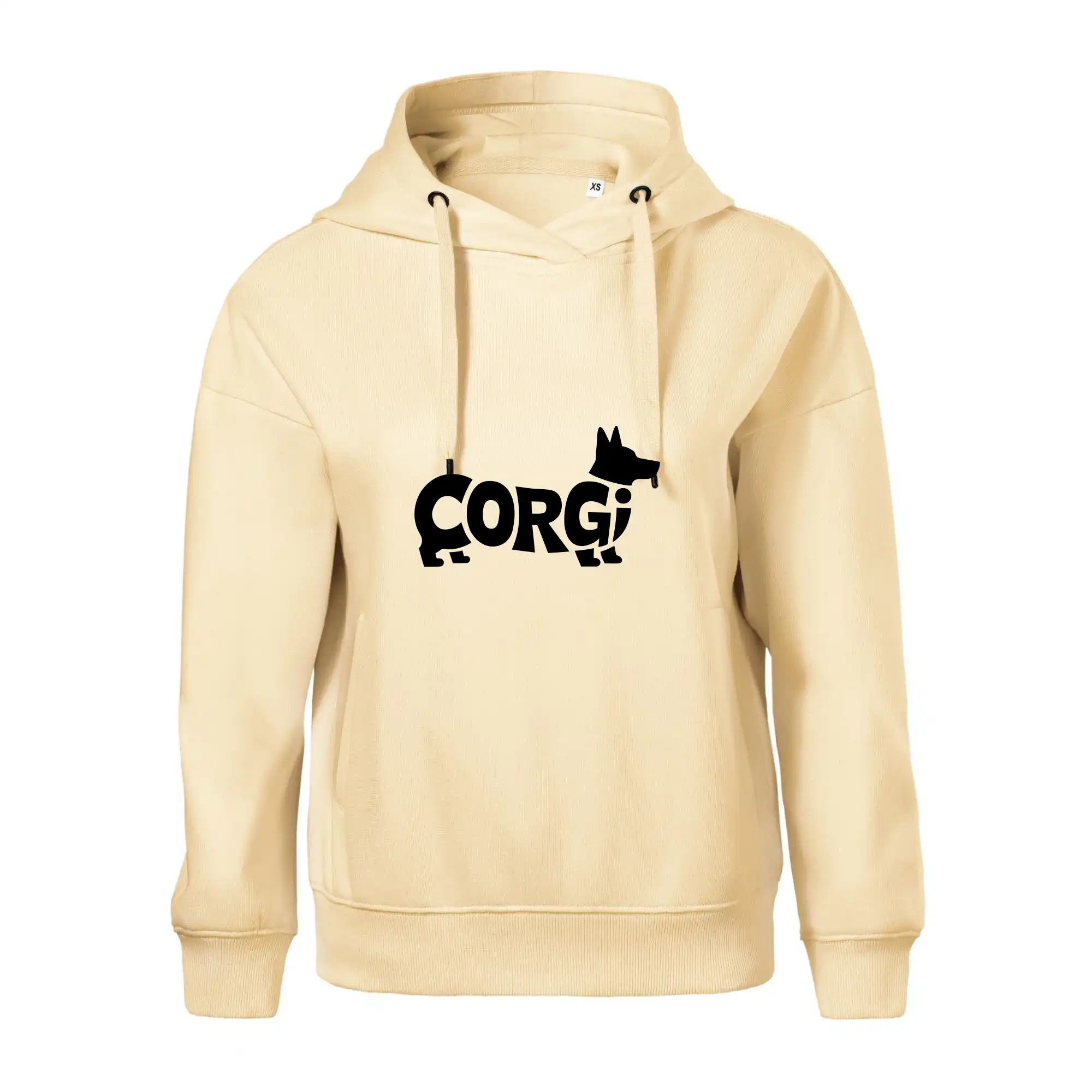 Corgi nápis v těle