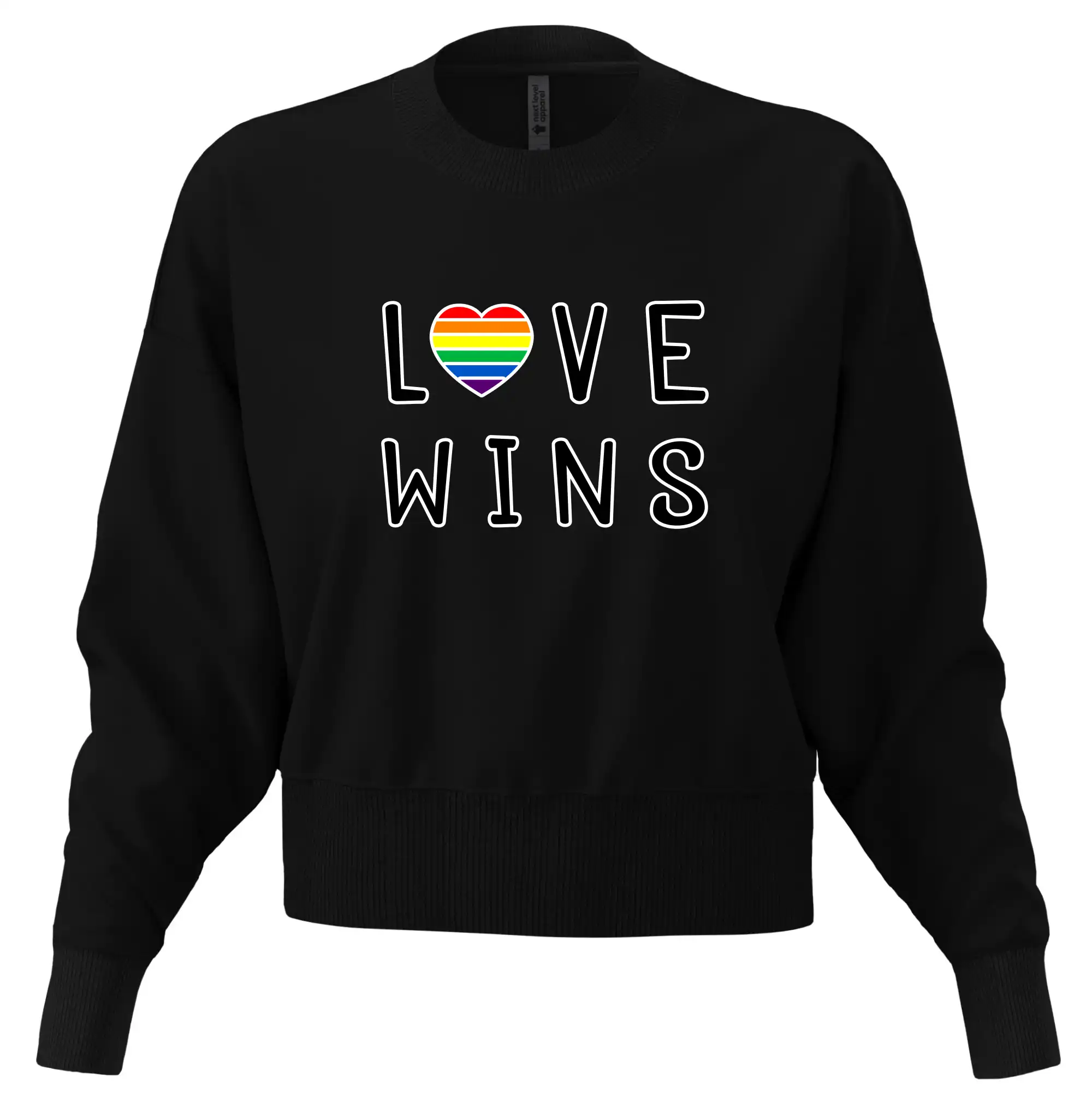 Love wins nápis