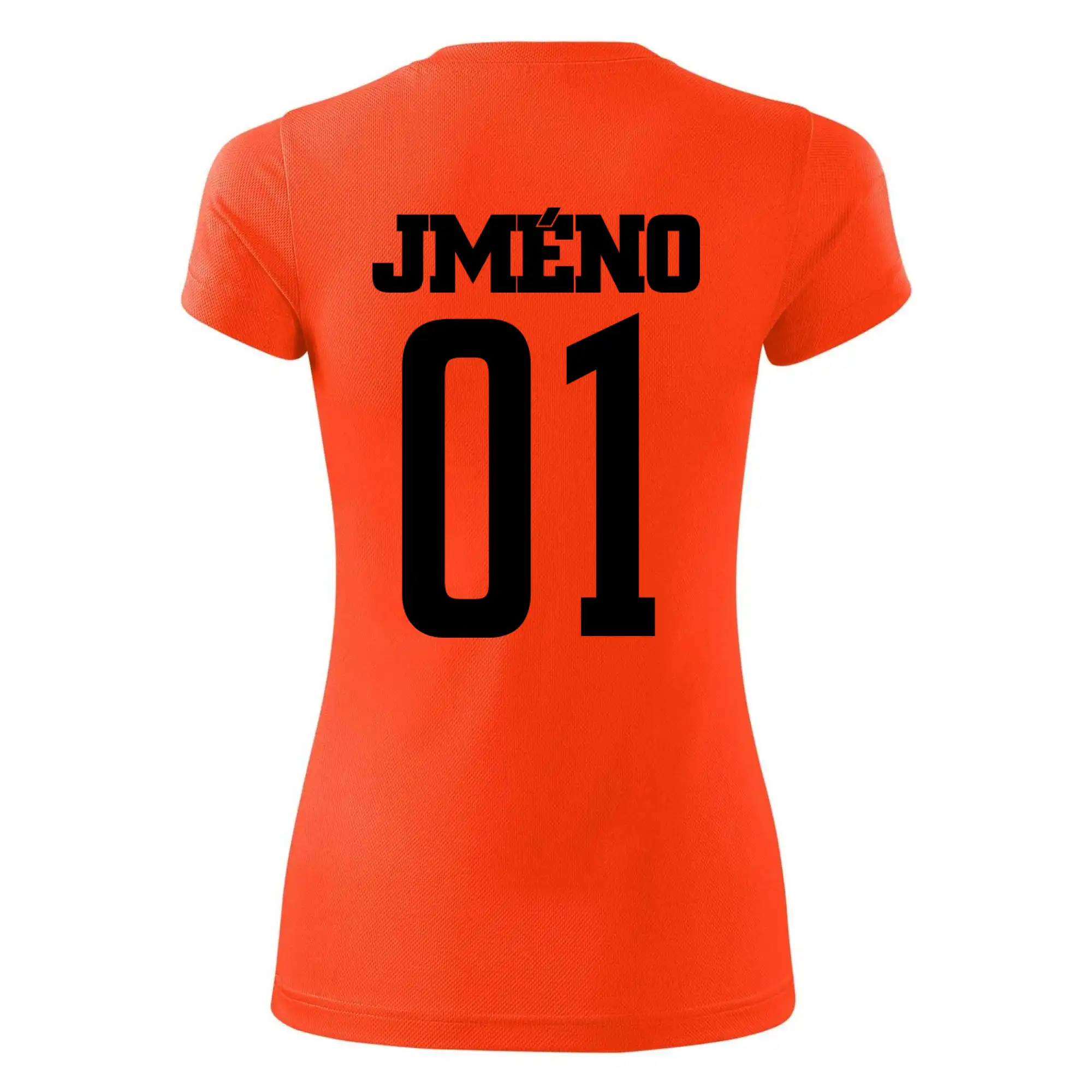 Florbalový  dres - vlastní jméno a číslo
