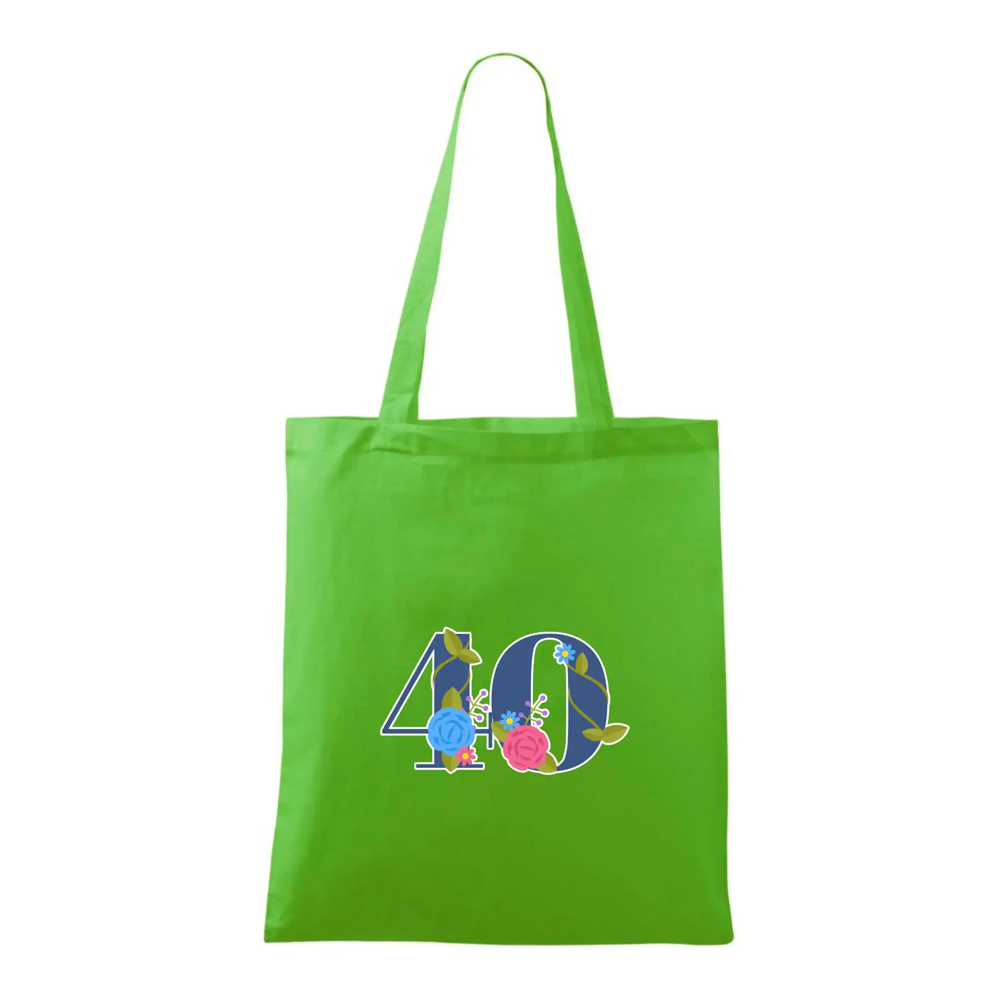 Květinové číslo kreslené - 40