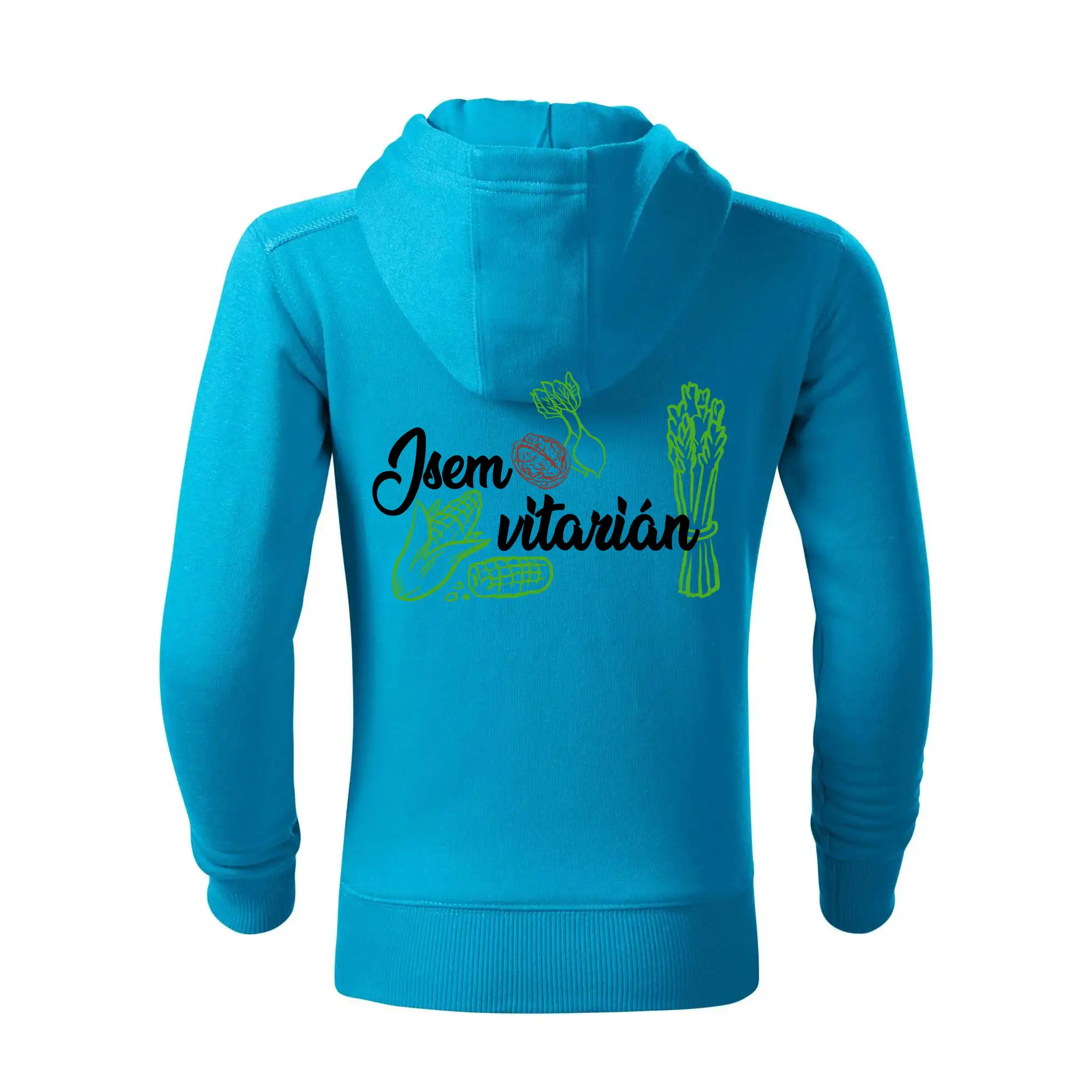 Jsem vitarián - nápis