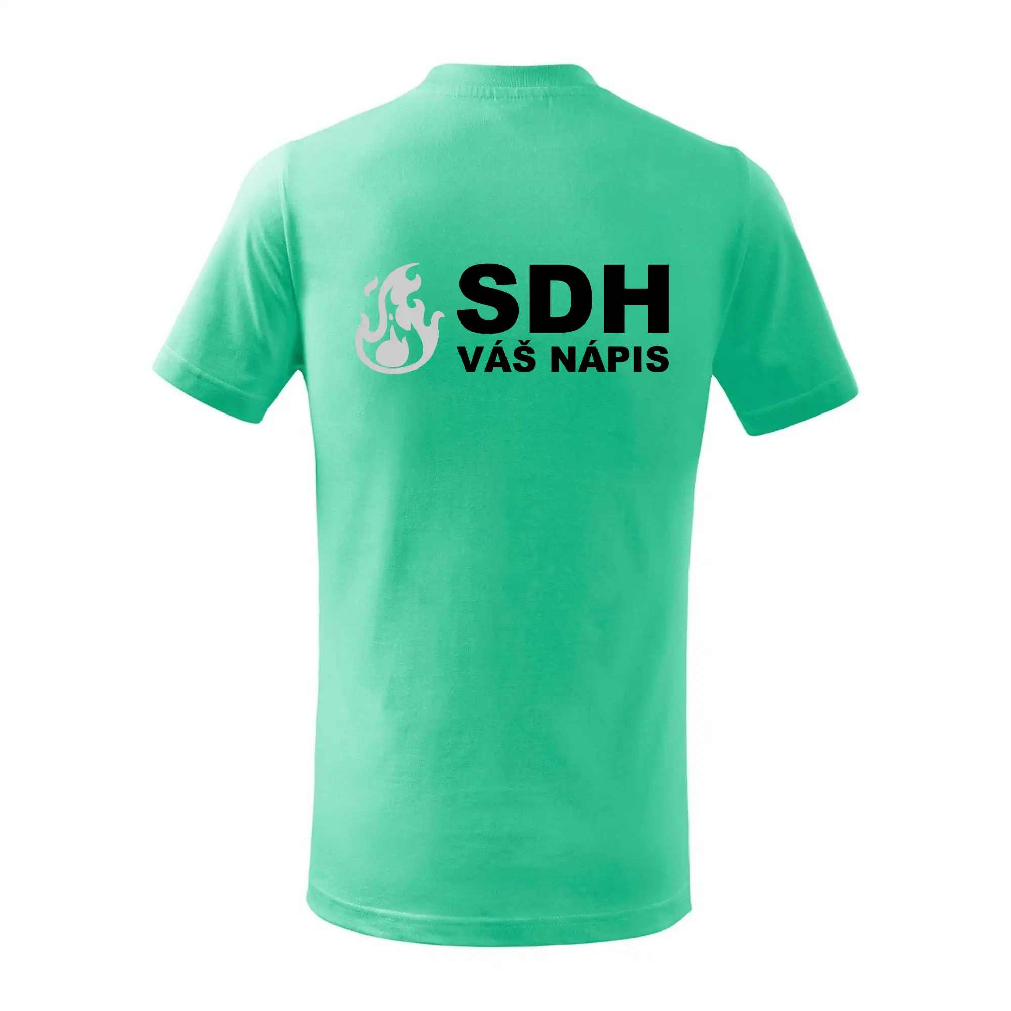 SDH REFLEXNÍ nápis (oheň, firesport, název sboru - vlastní nápis)
