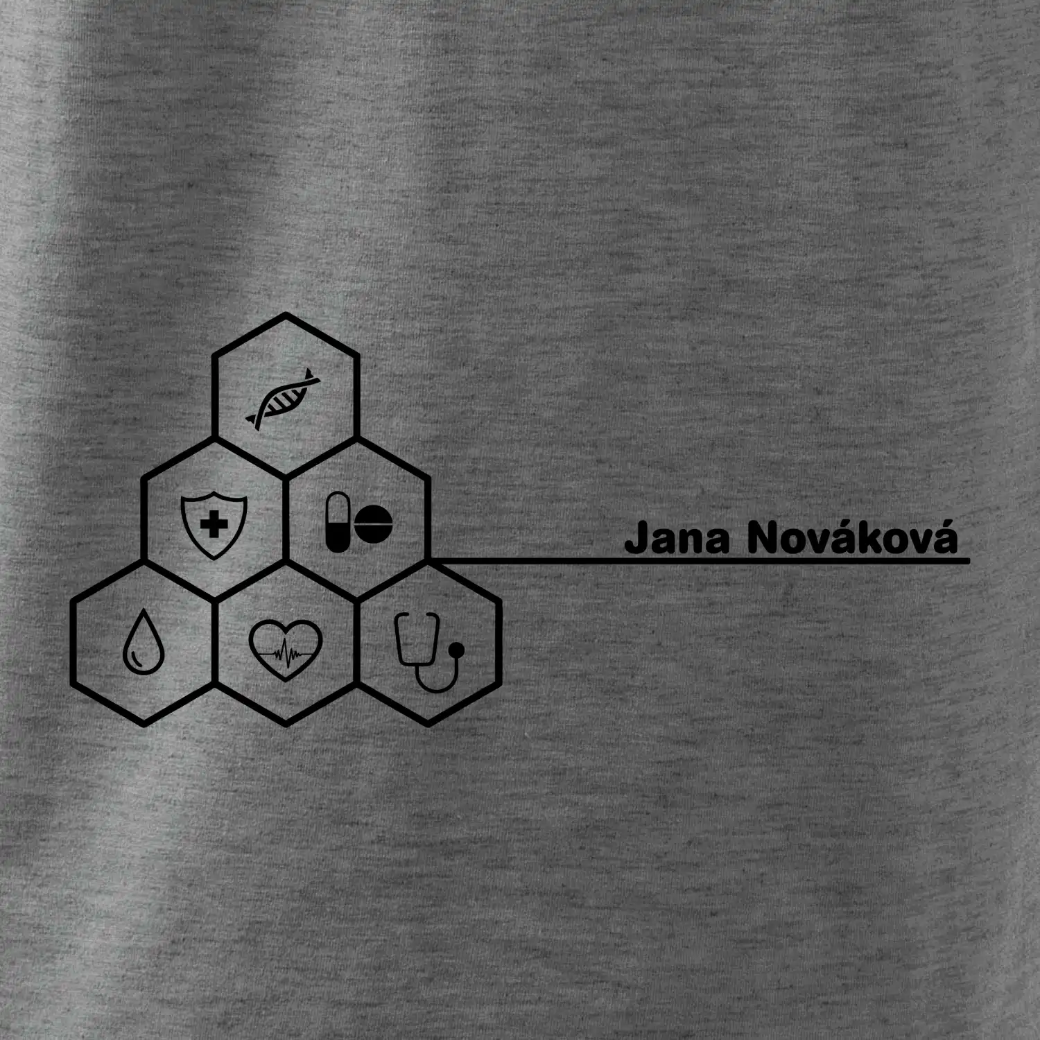 Sestřička - ikony a jméno