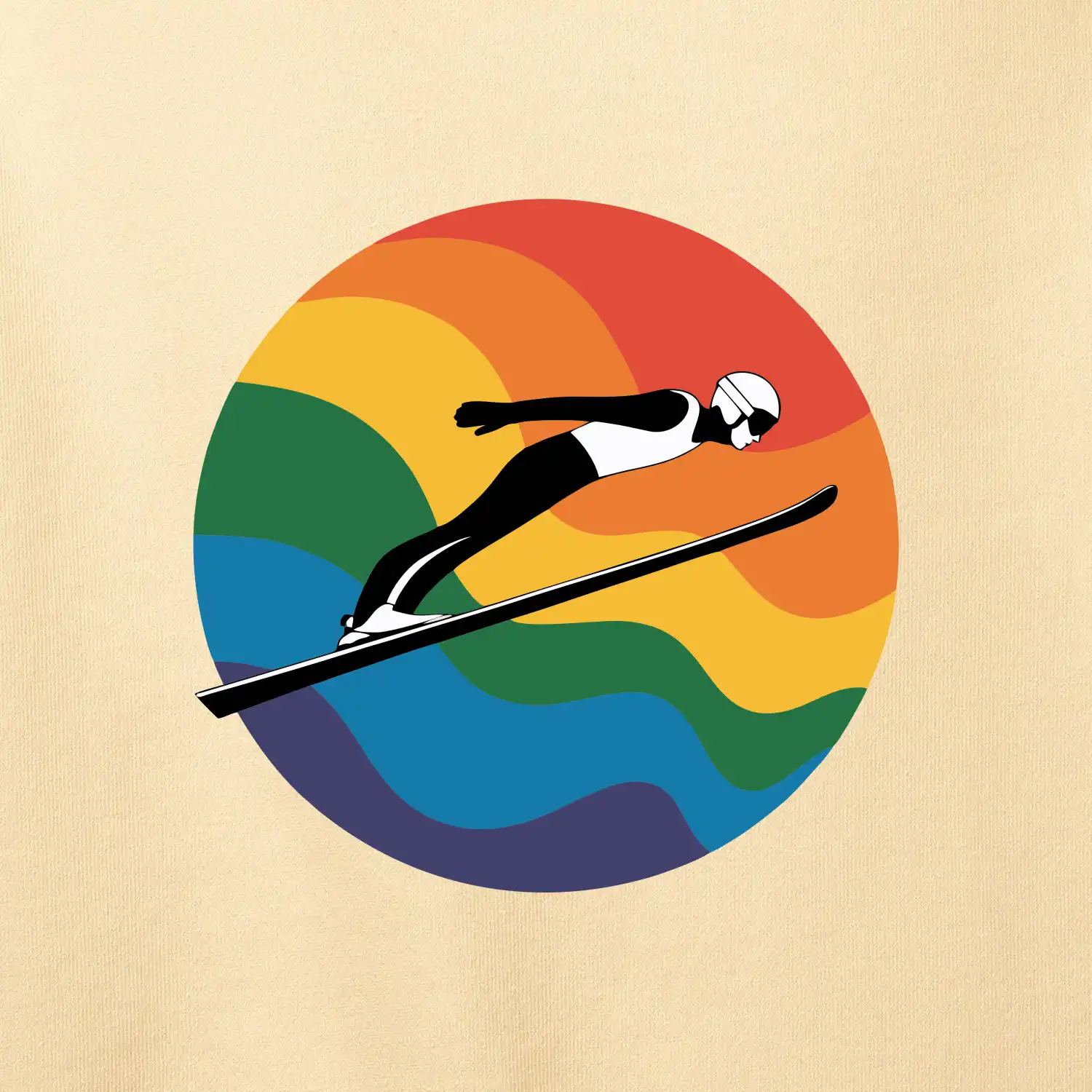 Letím Skokan na lyžiach