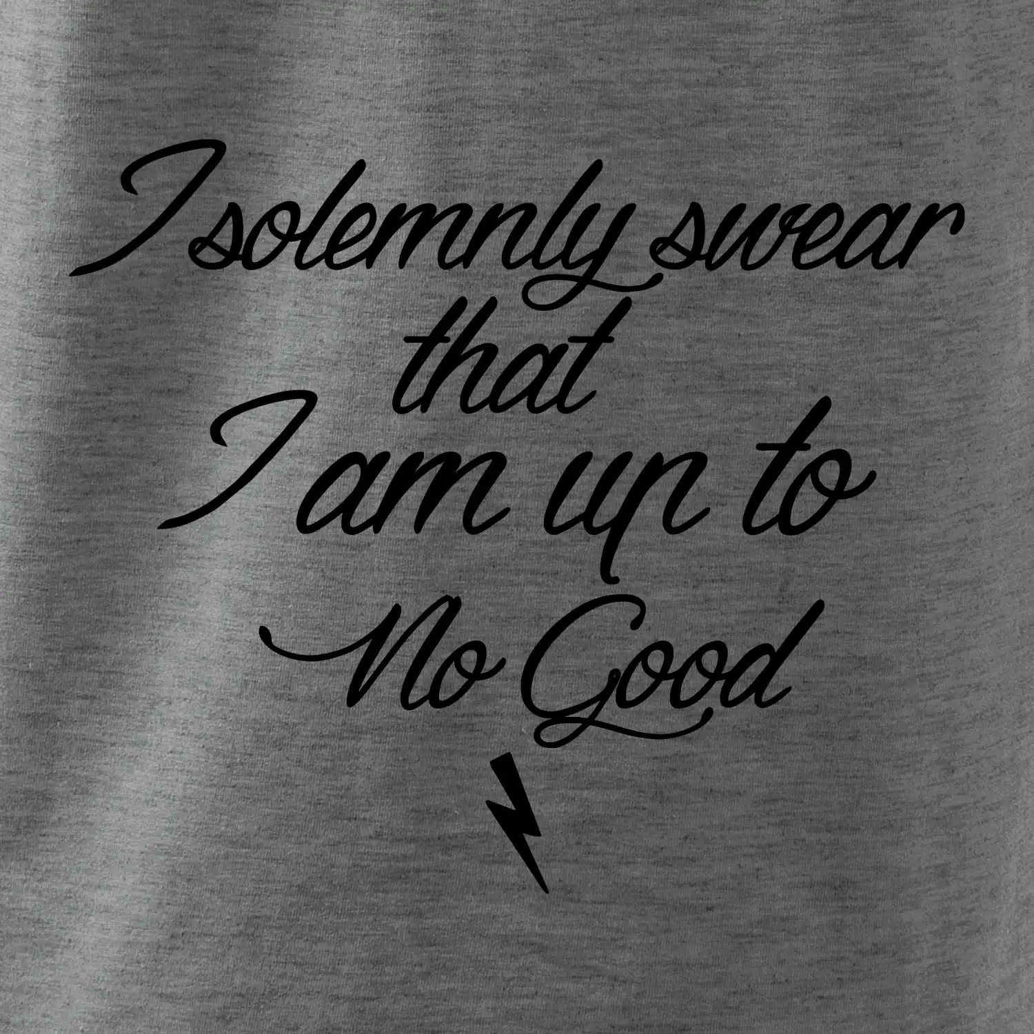 I solemnly swear that I'm up to no good