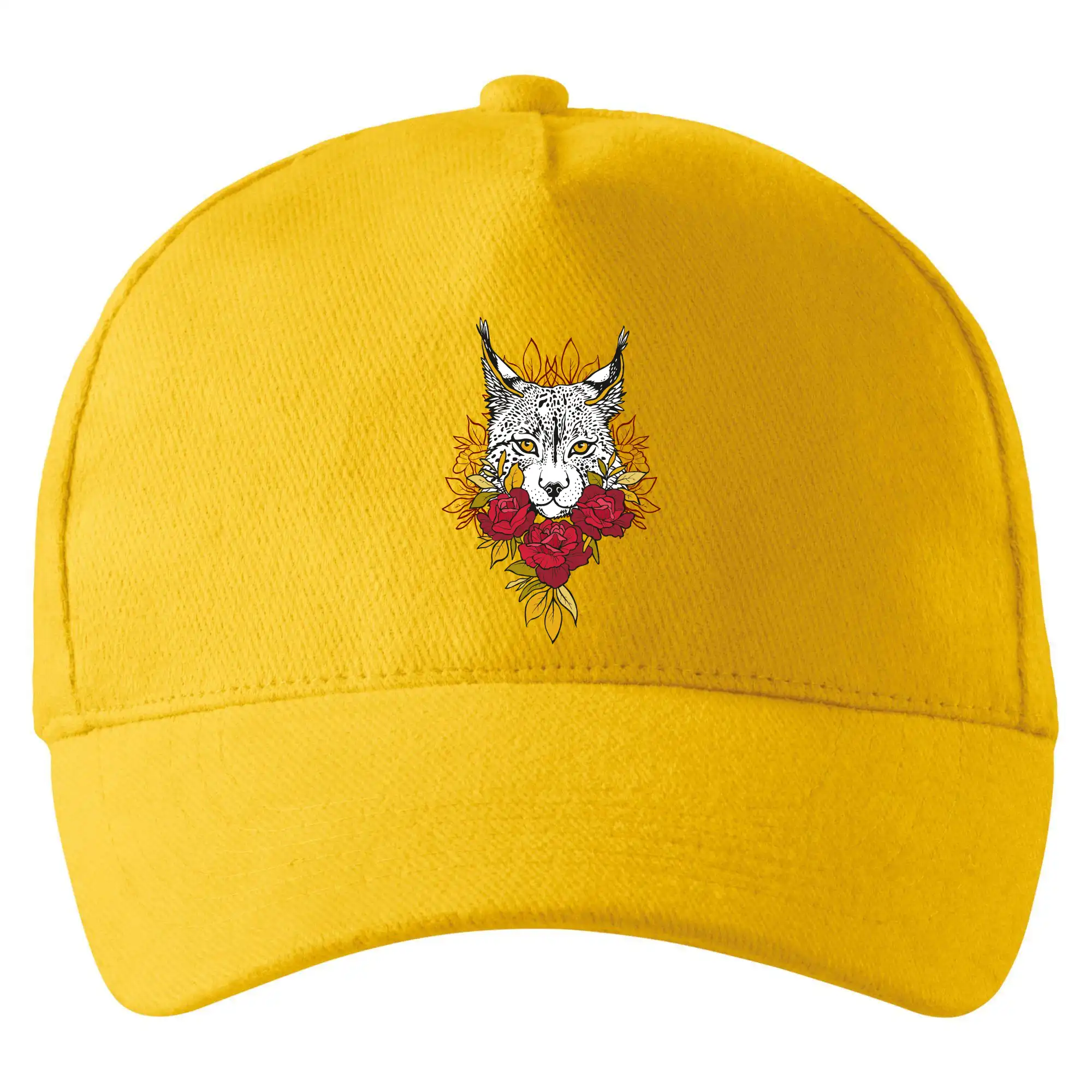 Rys s červenými růžemi  (Pecka design)