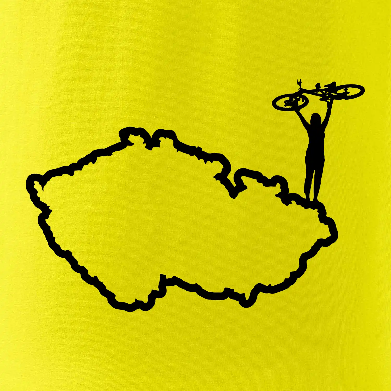Cyklistka - Mapa ČR