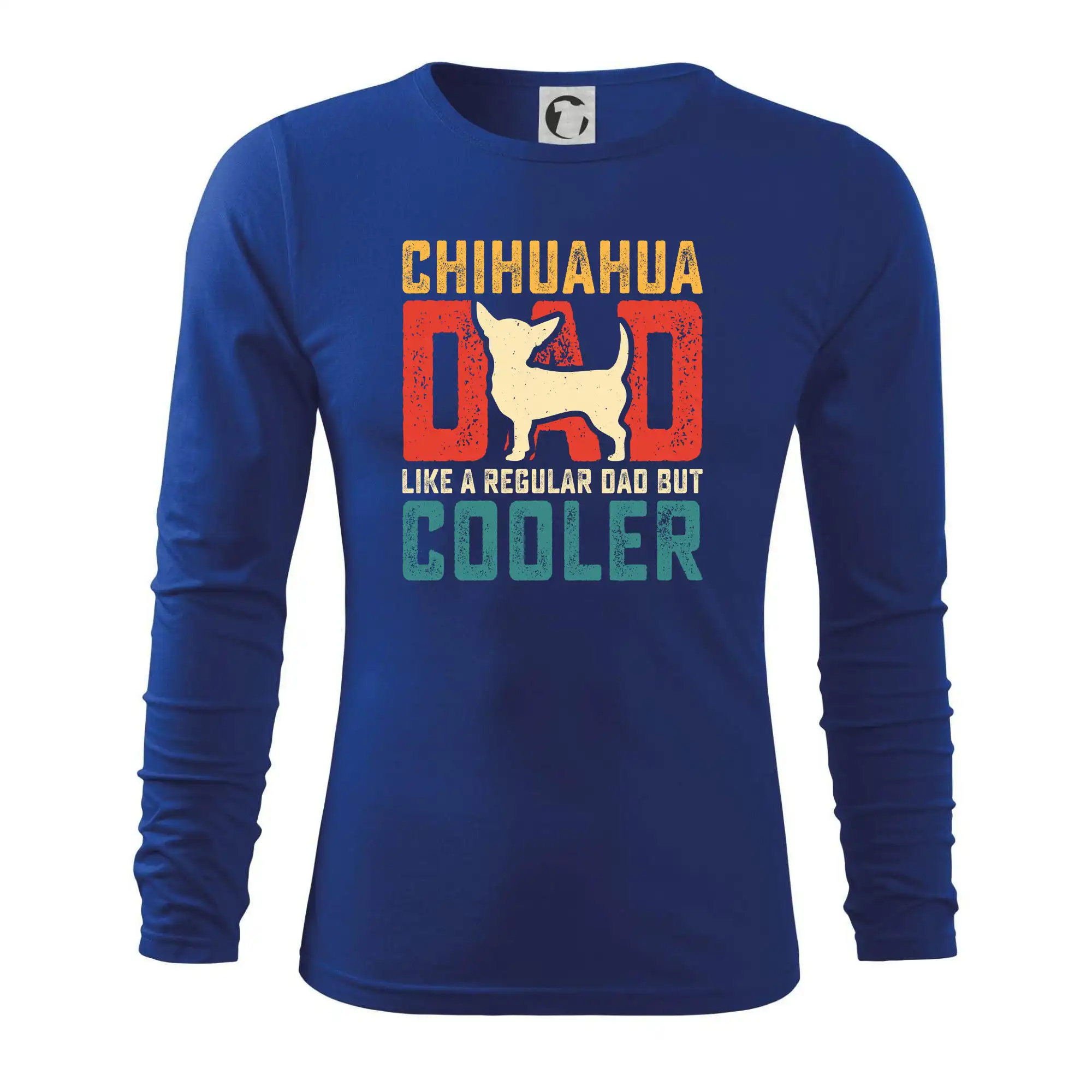 Chihuahua dad like a regular dad