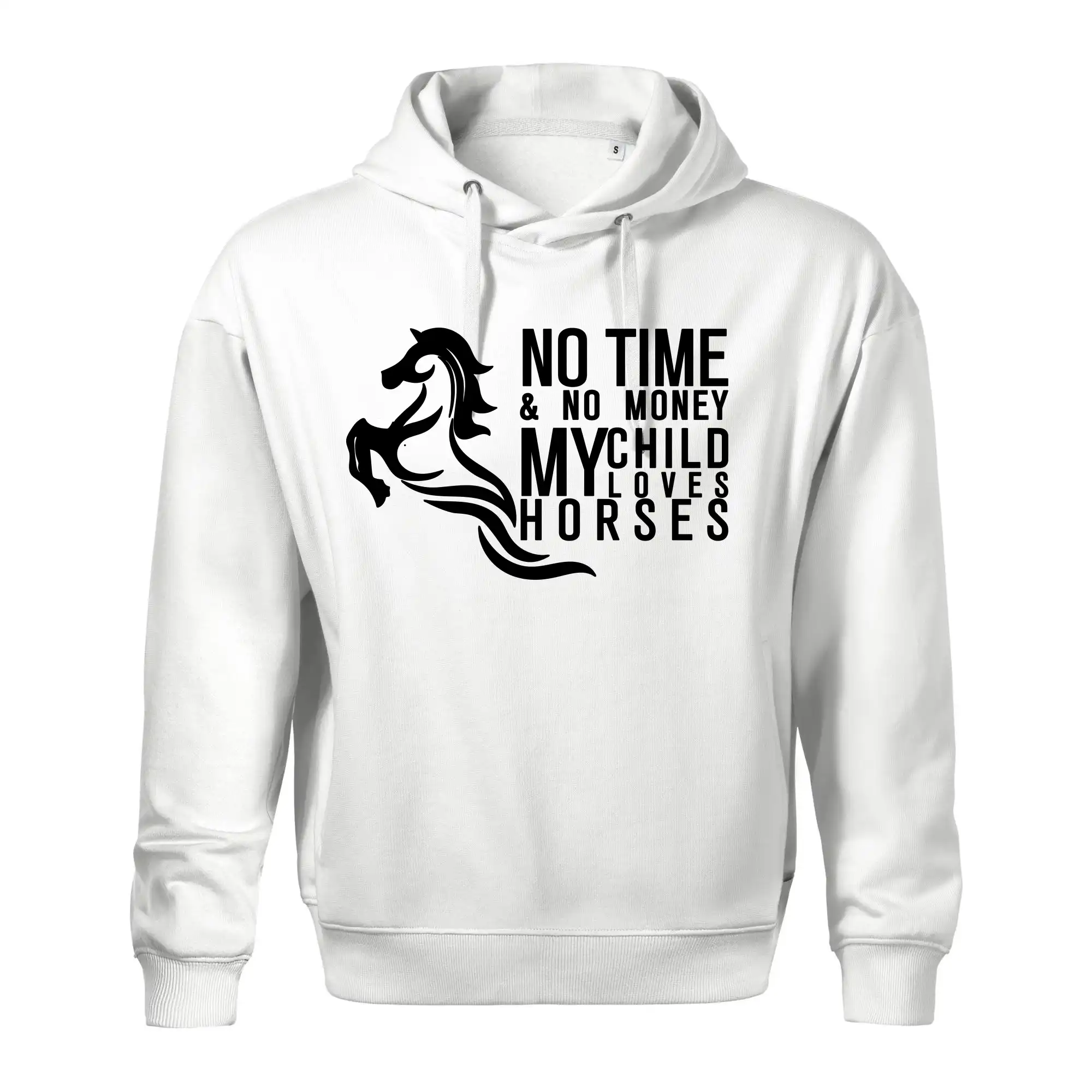 No time no money my child loves horses