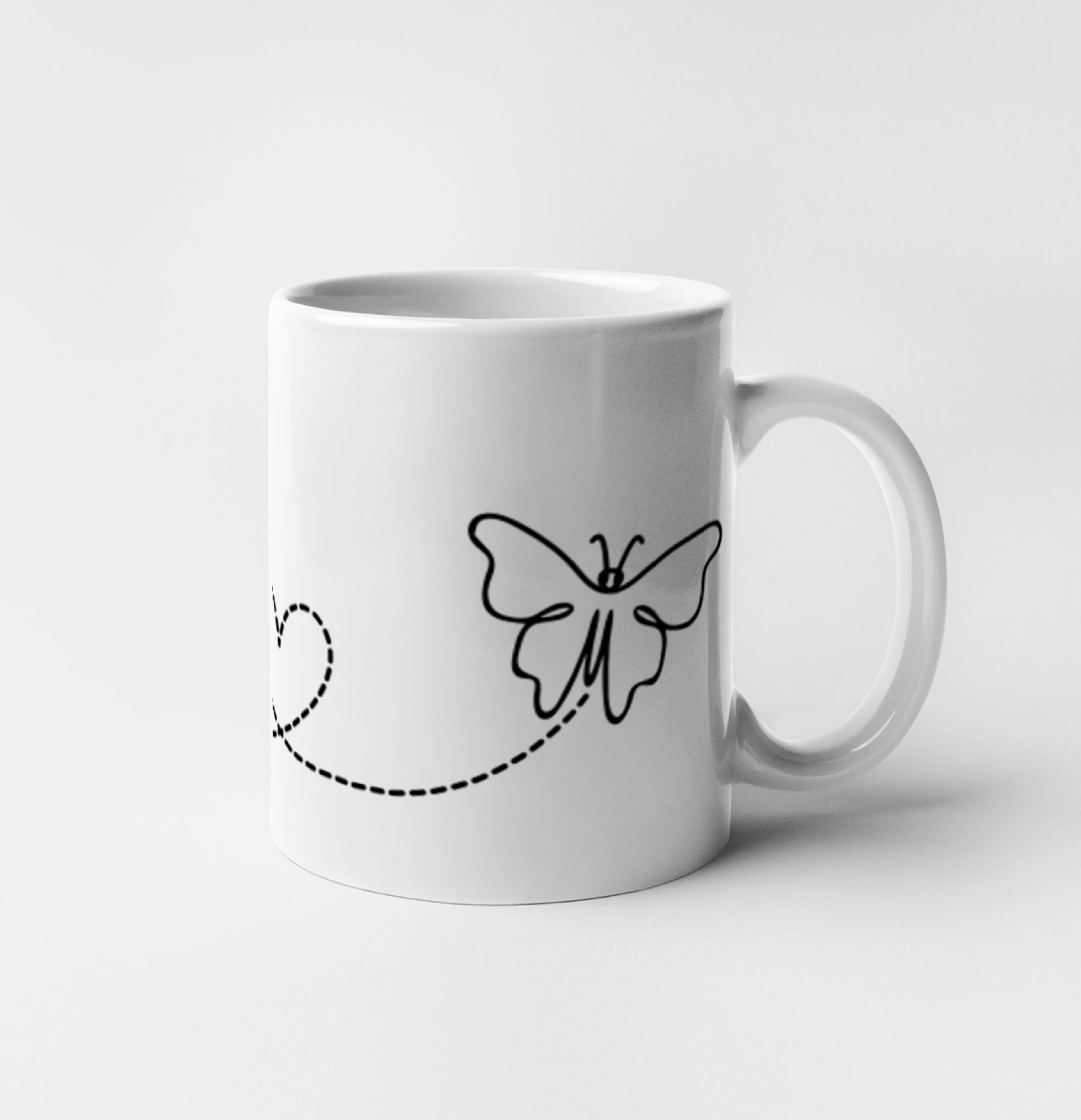 Dráha letu motýla - srdce