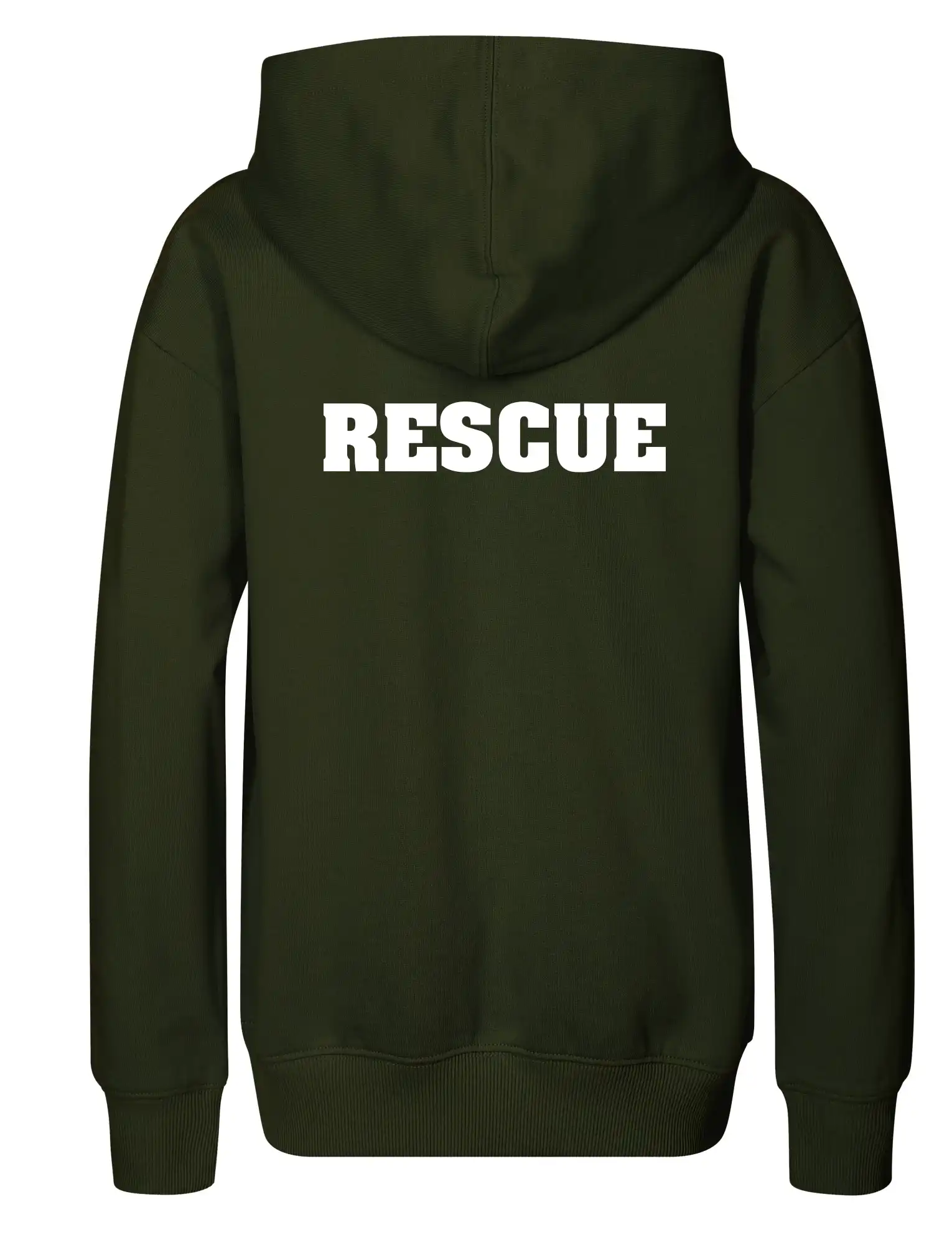 Rescue - Hvězda na prsu +  nápis na zádech