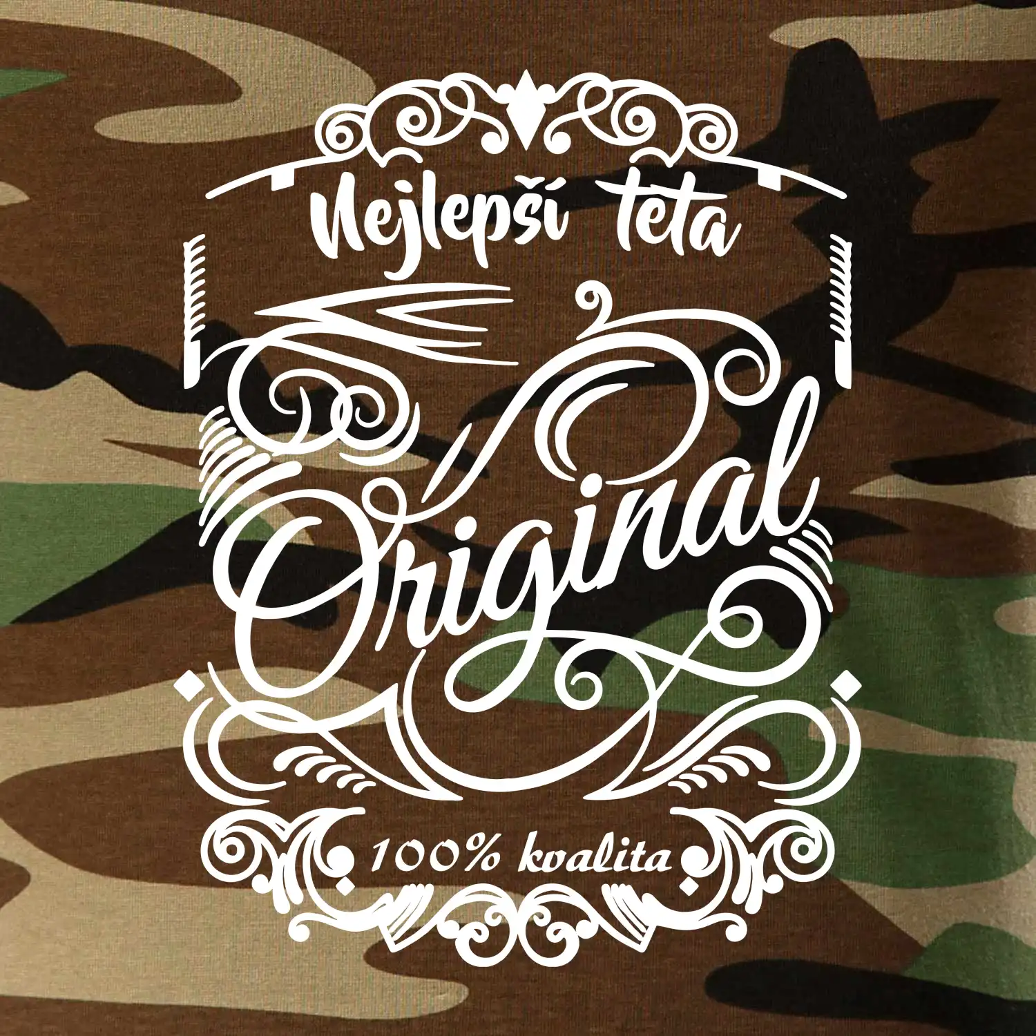 Vintage nejlepší teta 100% kvalita