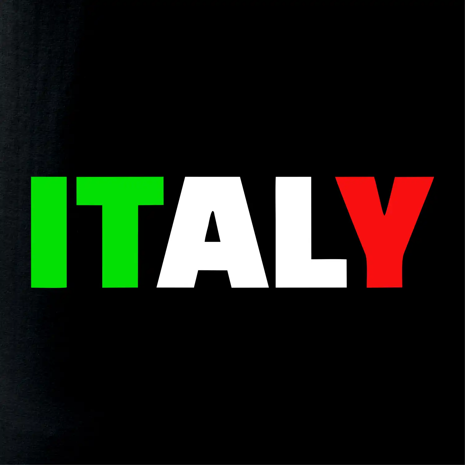 Italy Nápis