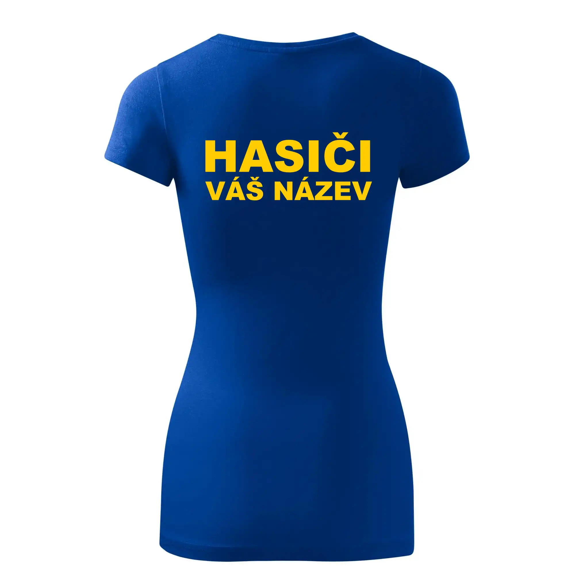 Hasiči - žlutý nápis - váš název sboru